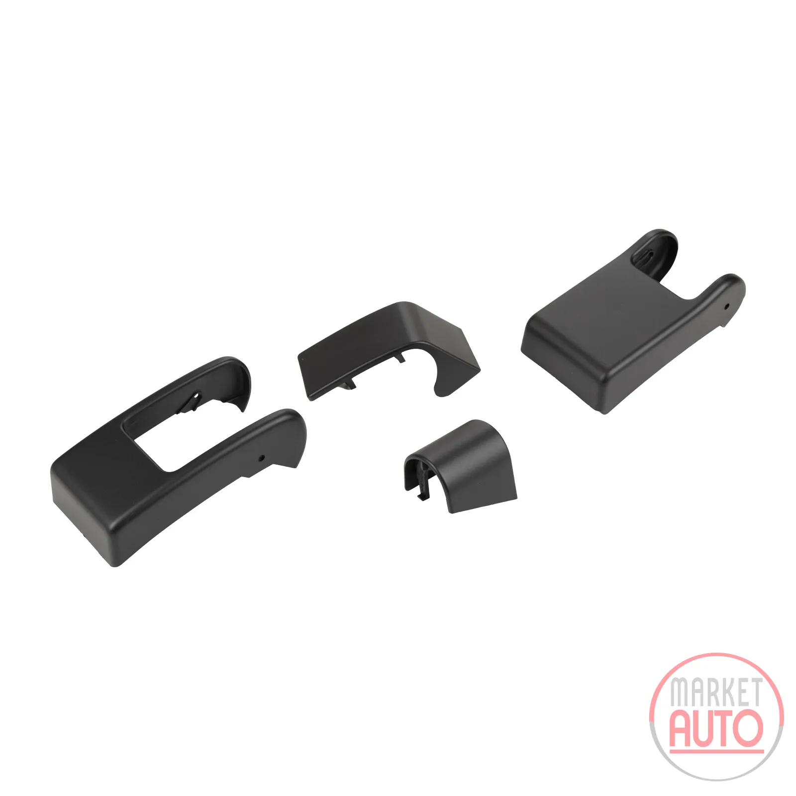 Set of covers rear hinge right