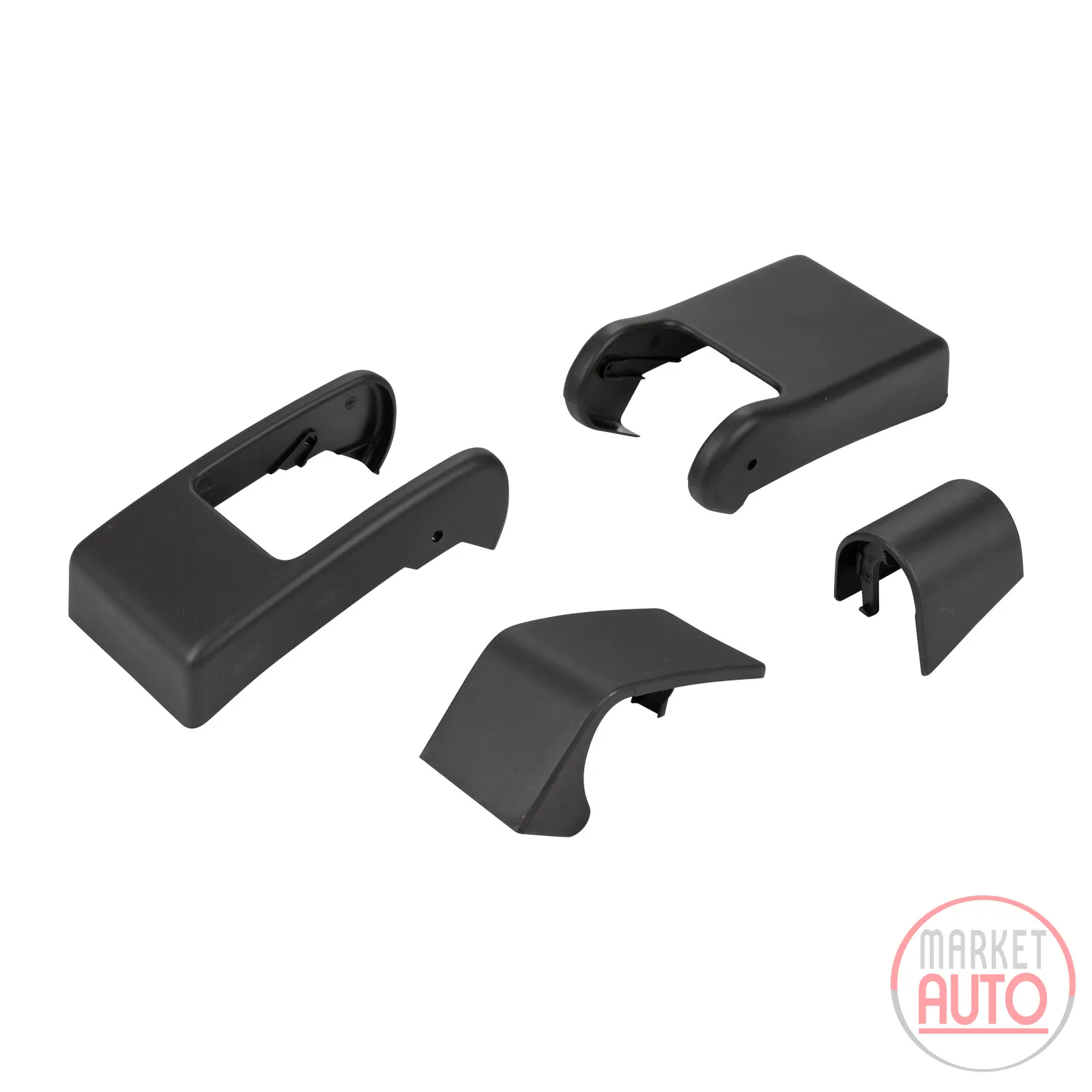 Set of covers rear hinge left