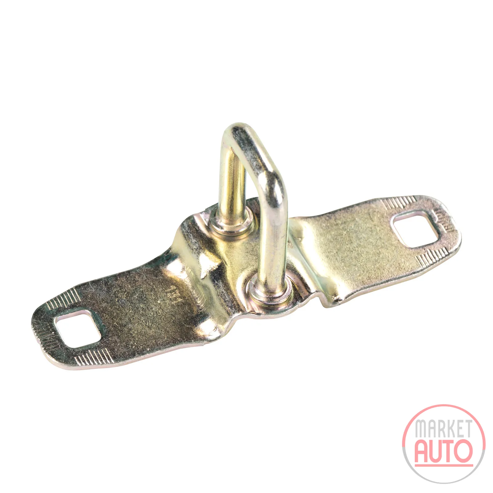 Hinge trunk door lock