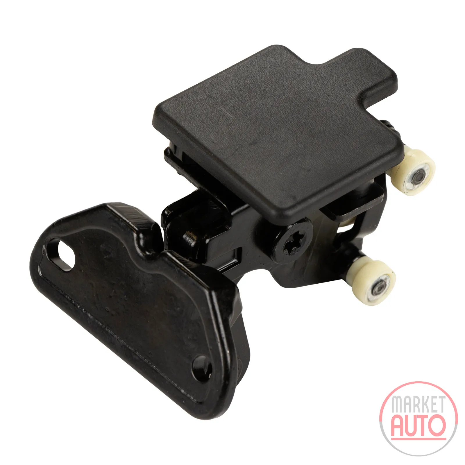 Sliding door roller, sliding door regulator middle