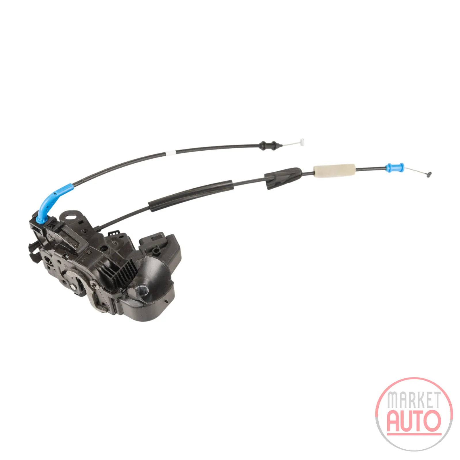 Front left door locking mechanism