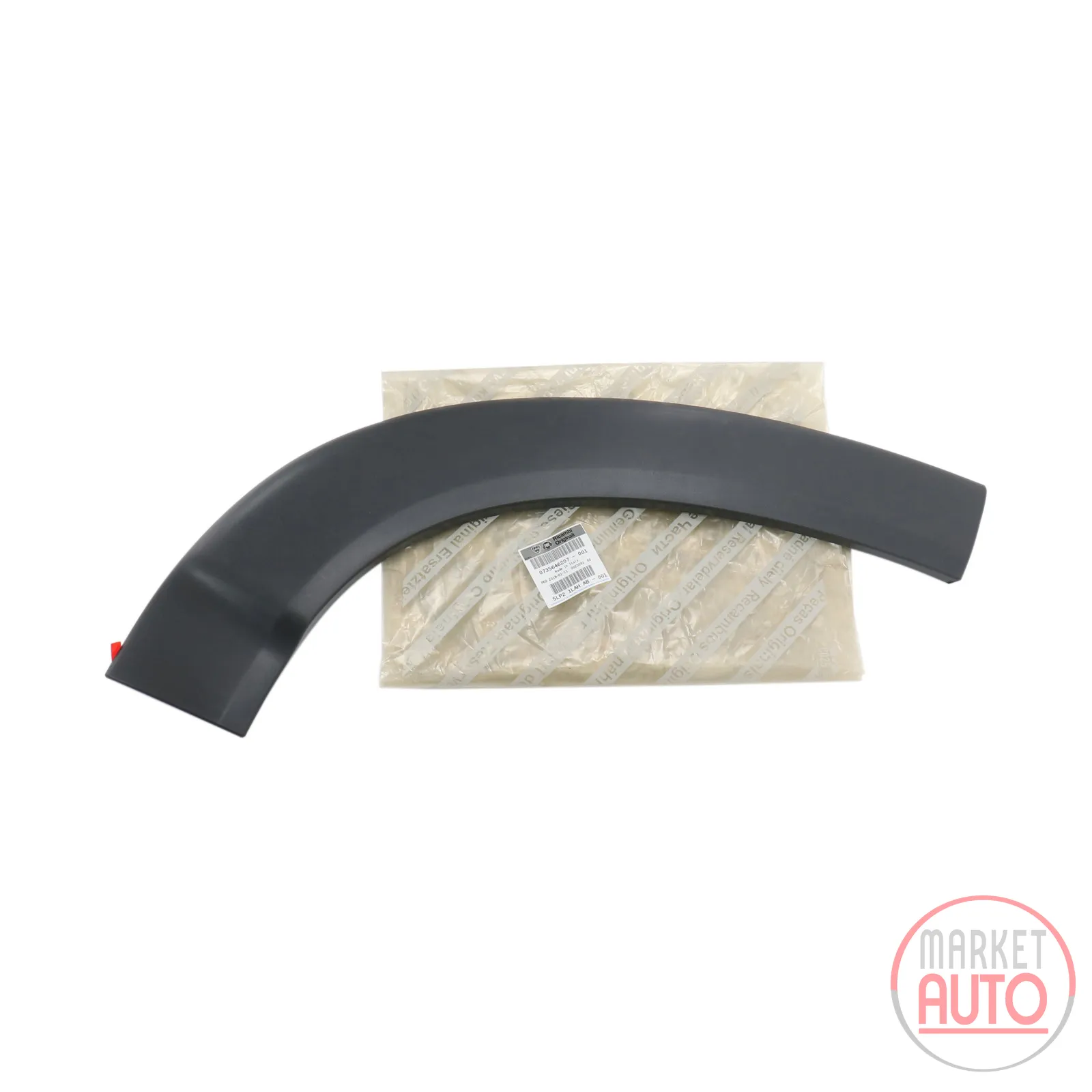 Wheel arch trim strip front left on the door