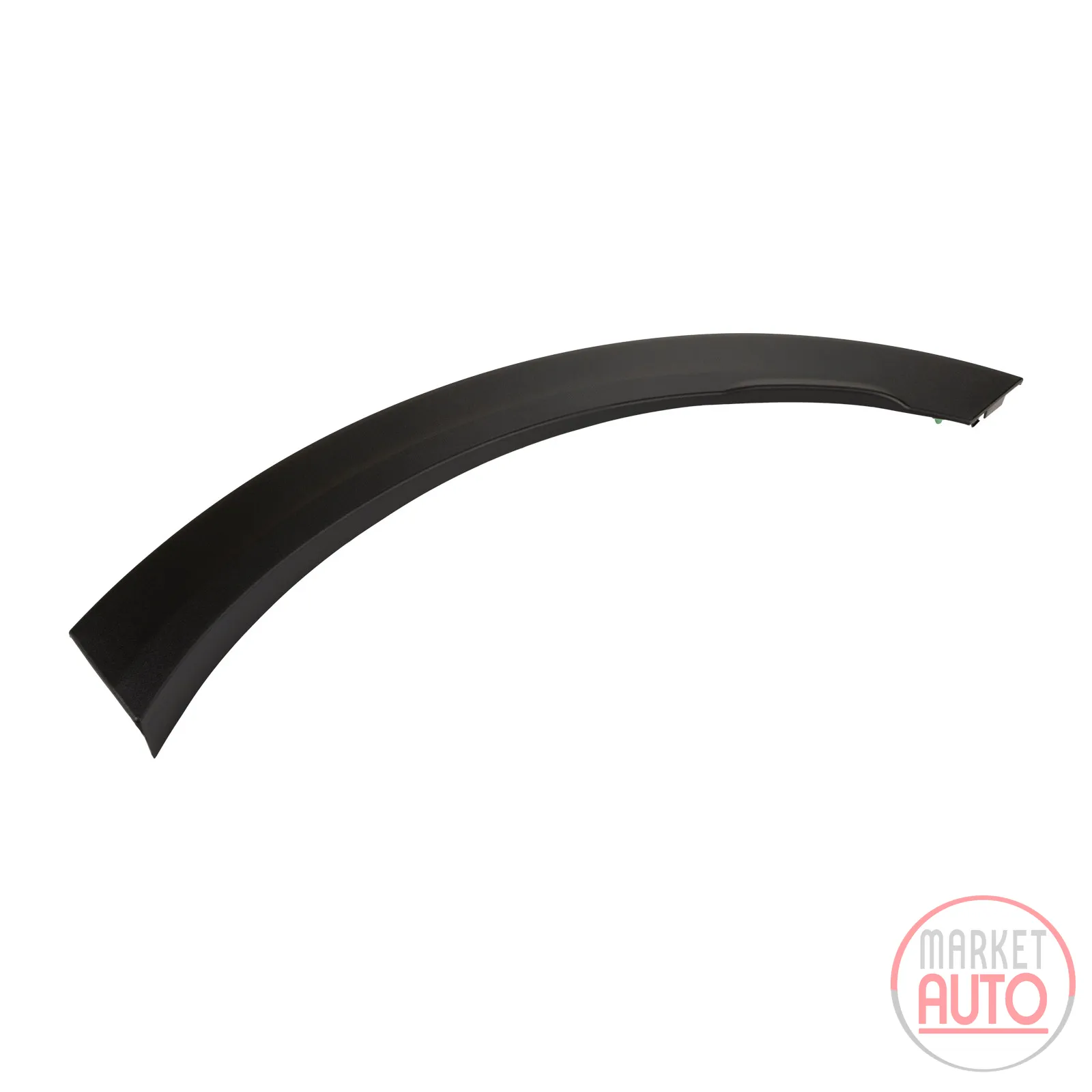 Trim strip top left on rear fender
