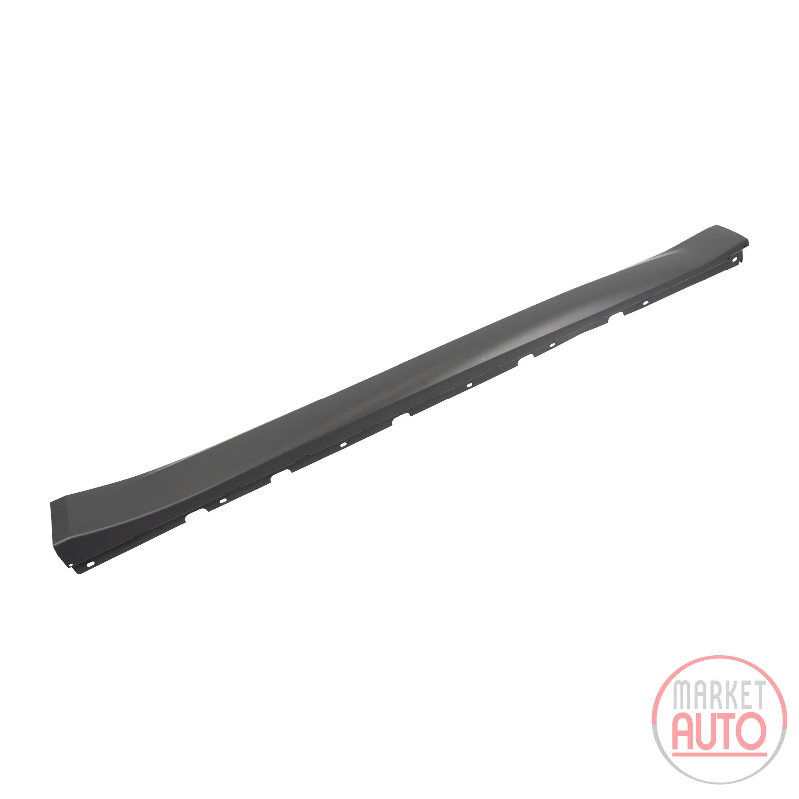 Right side skirts primed