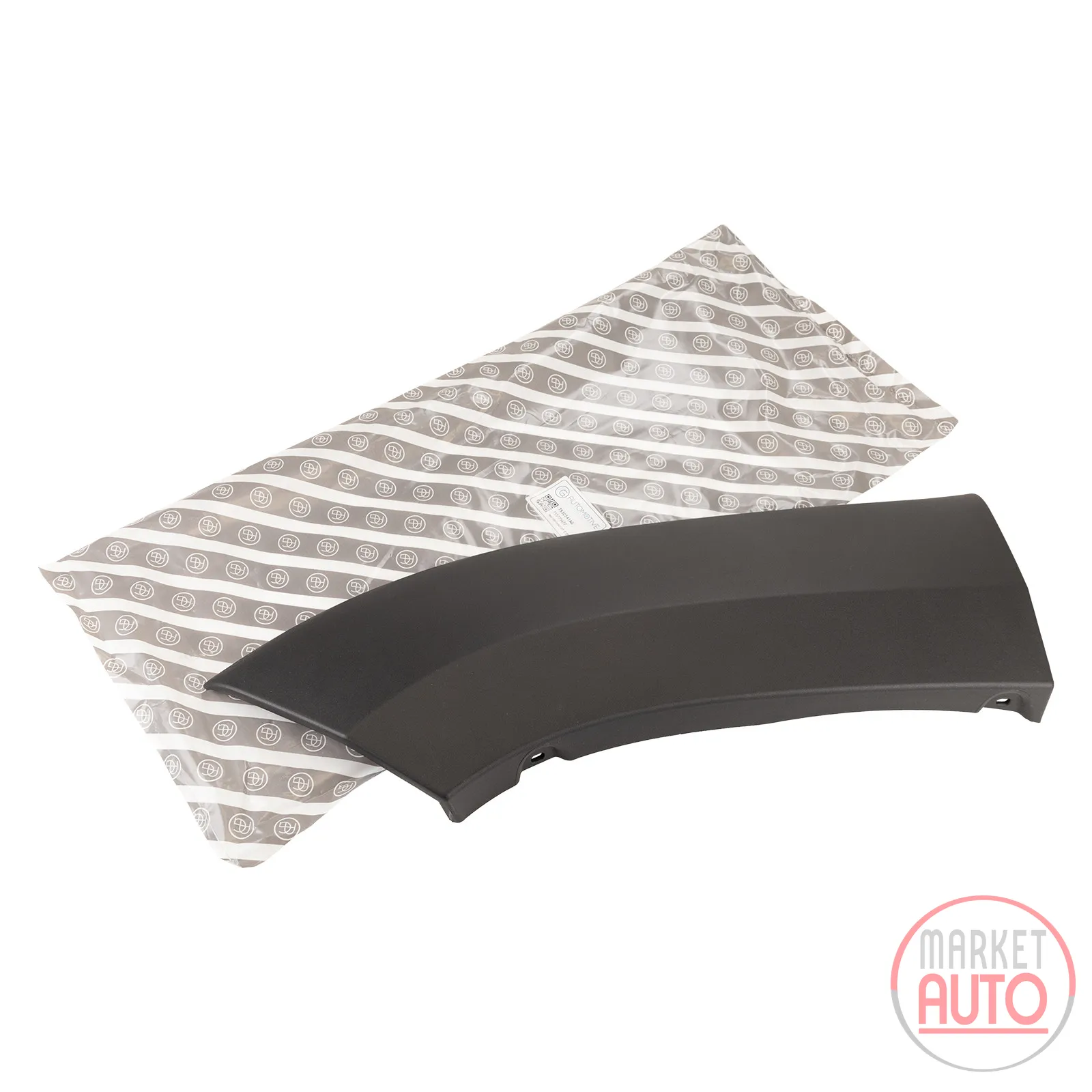 Decorative strip on the front left of the wheel arch