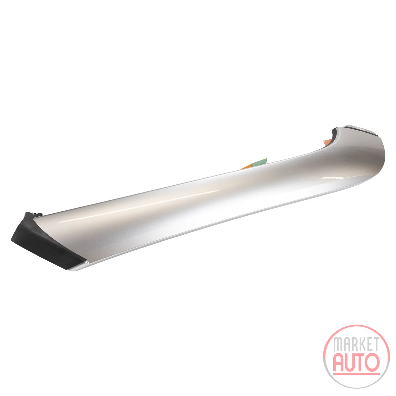 Trim strip for the windshield left