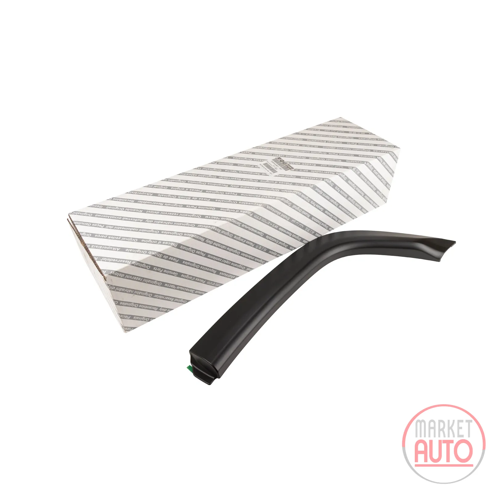 Trim strip left rear