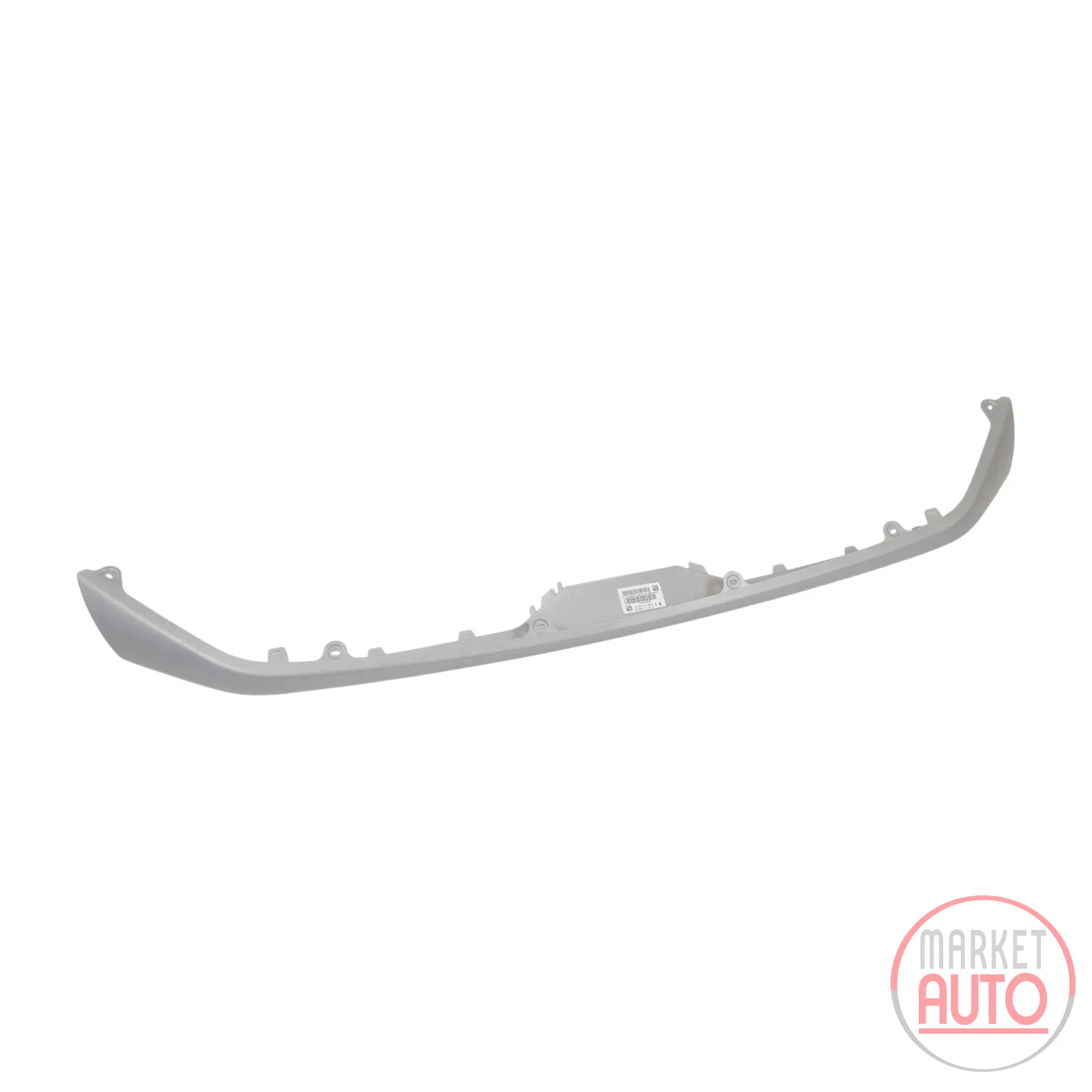 Decorative trim strip on the lower front bumper