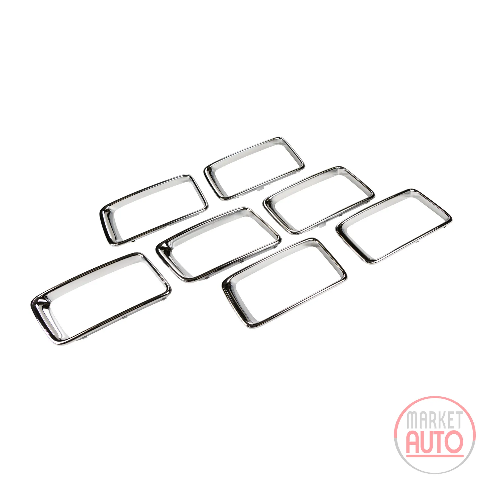 Radiator grille set