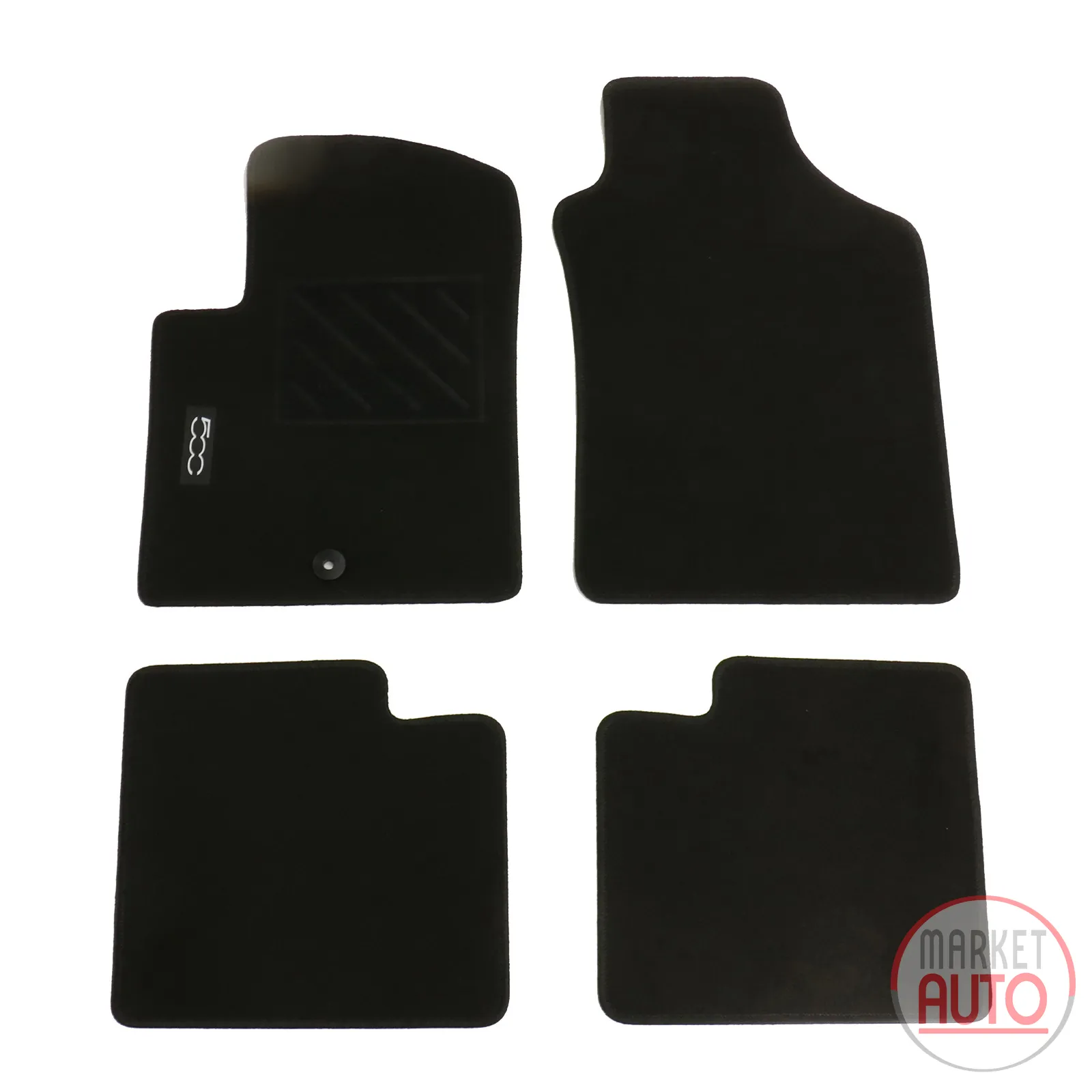 Foot mat set Velour