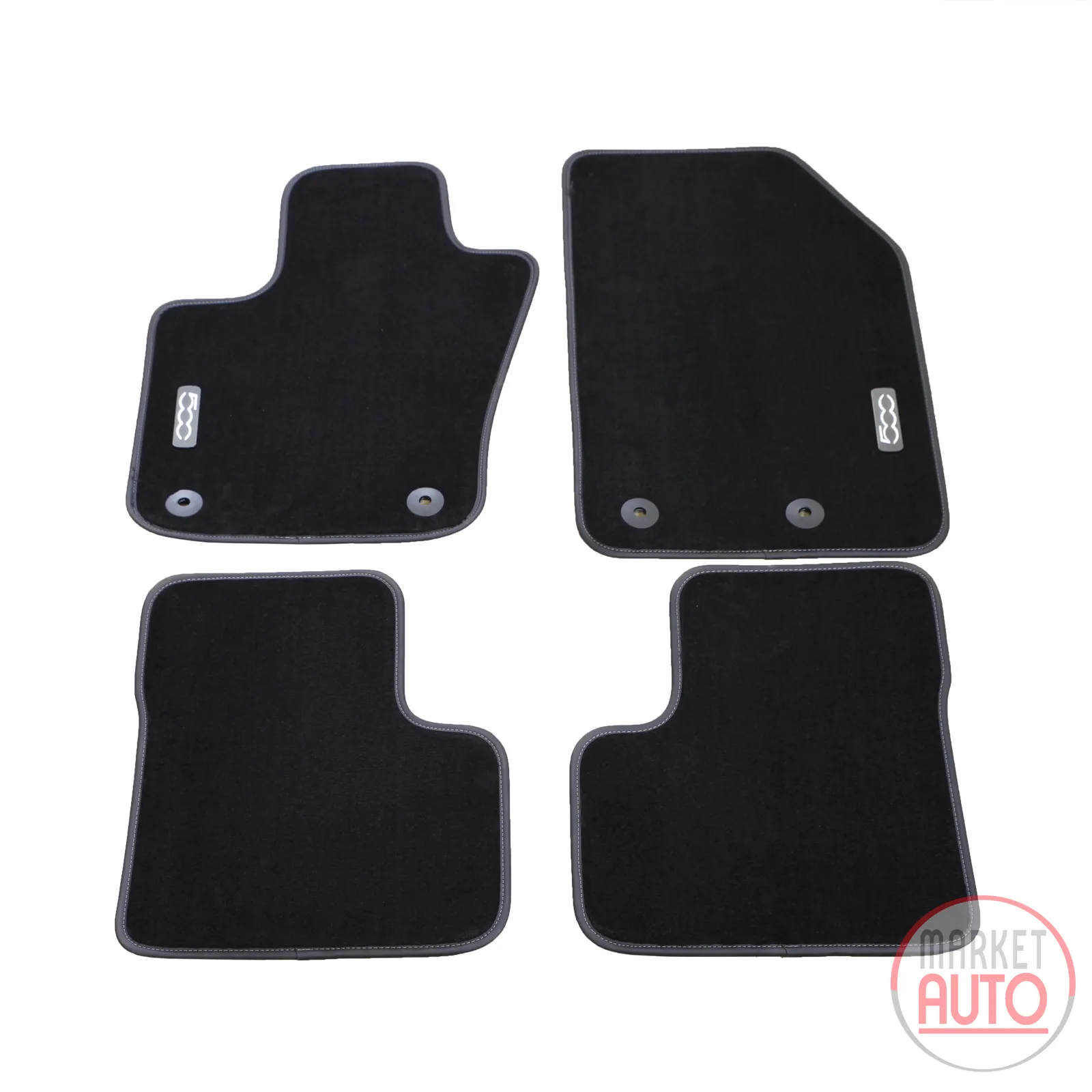 Foot mat set Velour