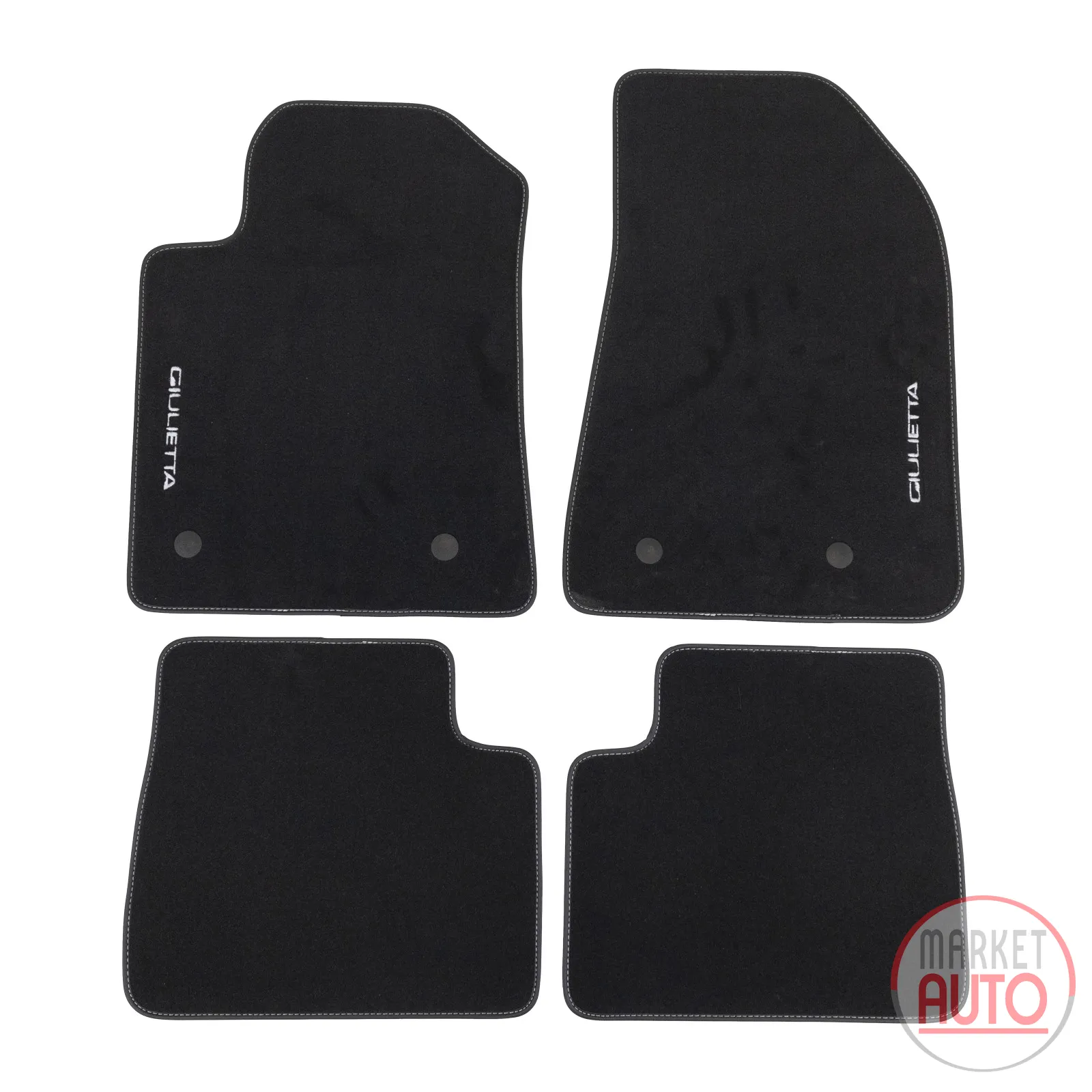 Foot mat set Velour
