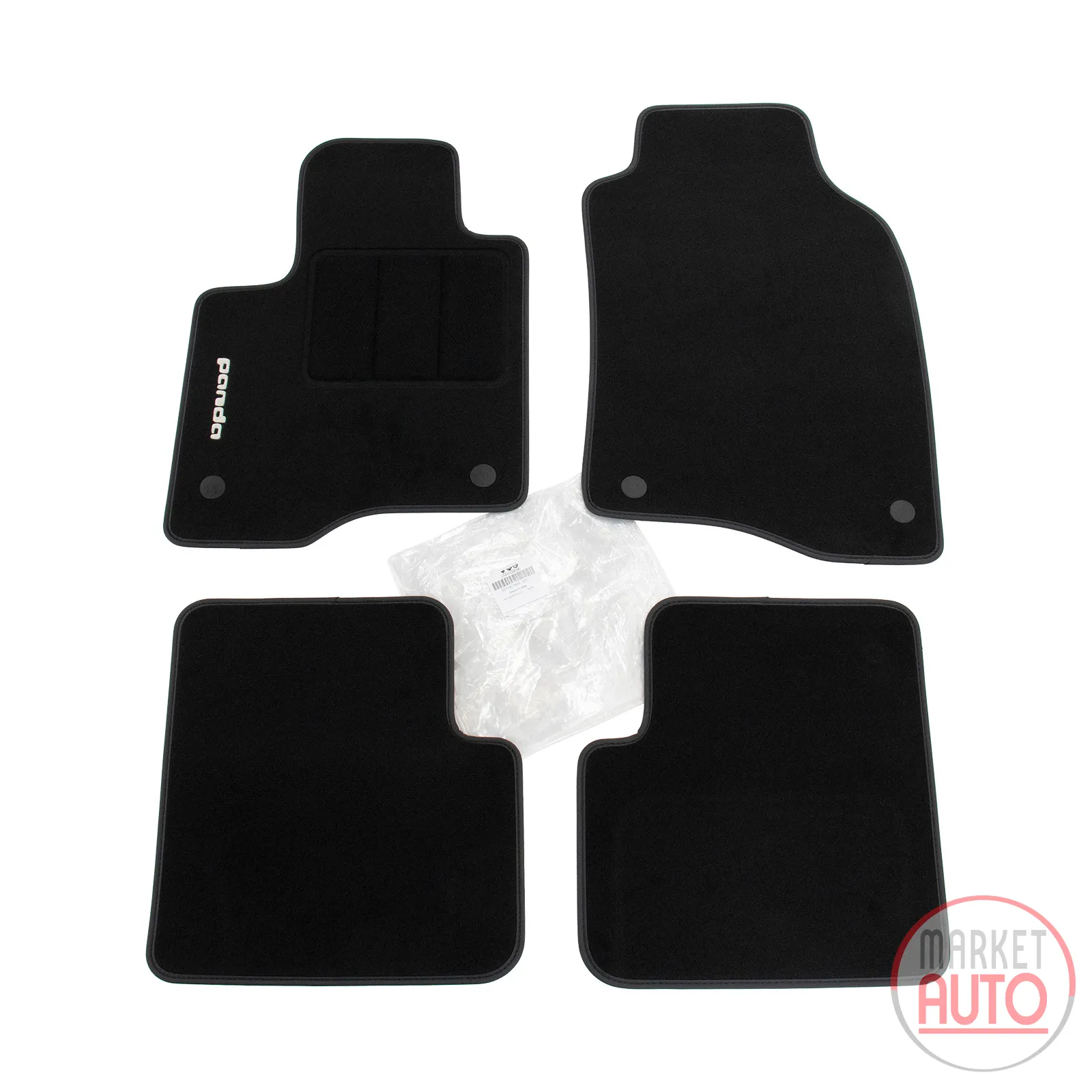 Foot mat set 4-piece