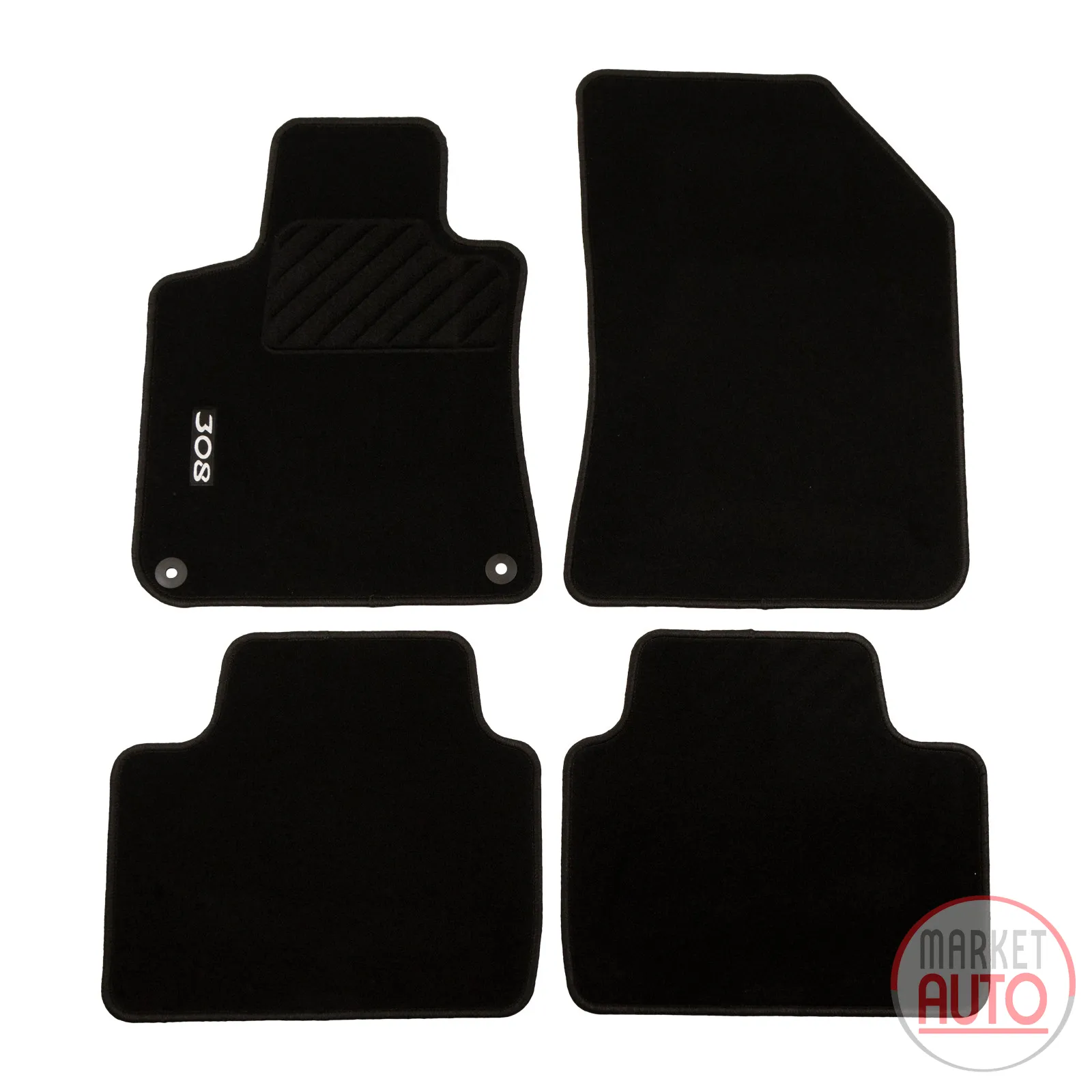 Textile floor mat set 4-piece Original PSA