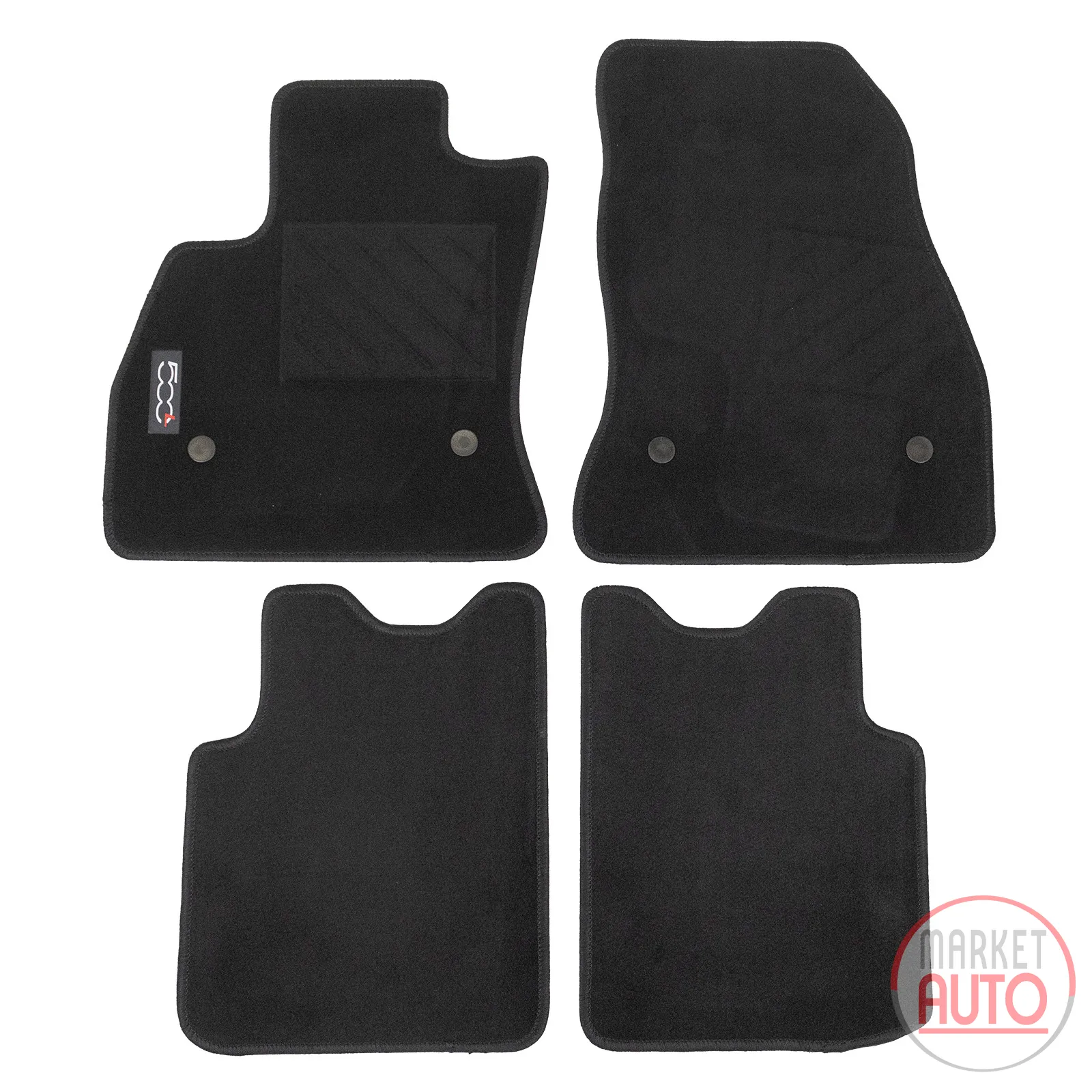 Foot mat set with 500l logo