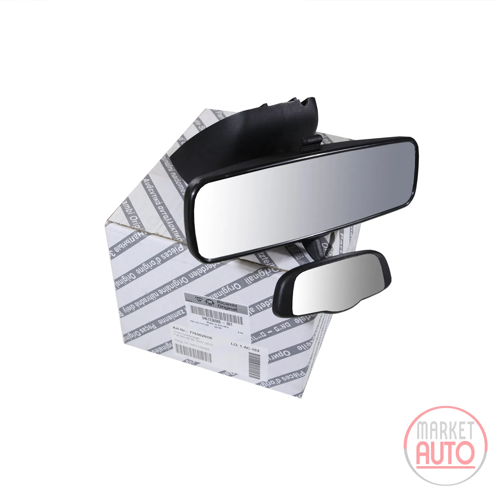 Interior rearview mirror