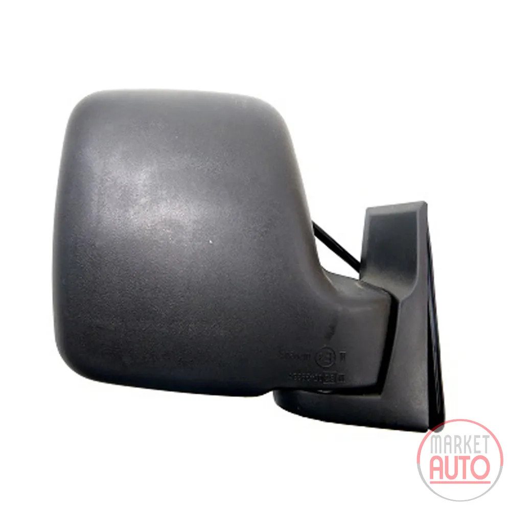 Right exterior mirror manually adjustable