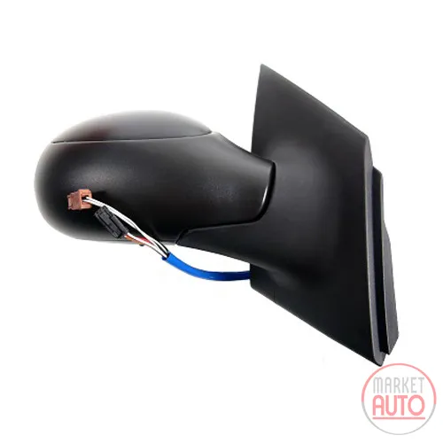 Right exterior mirror electrically heated