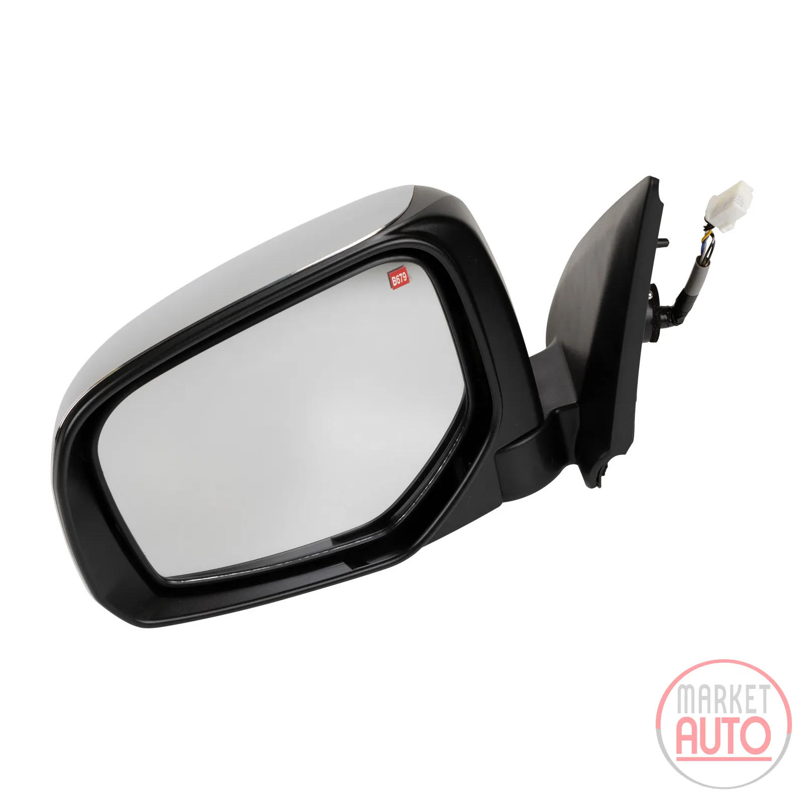 wing mirror left chrome