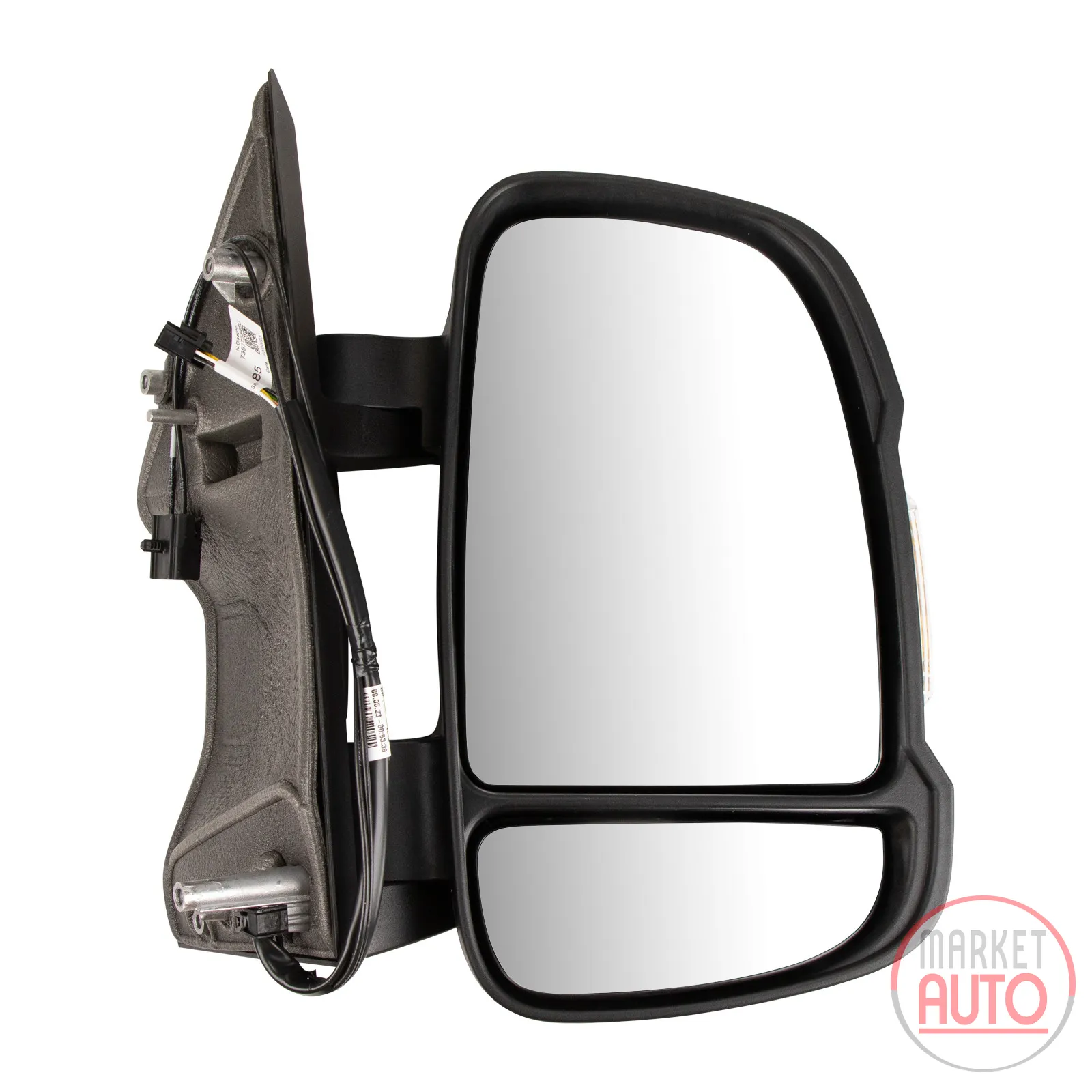 wing mirror right electric Digital AM/F 16 W short mirror arm