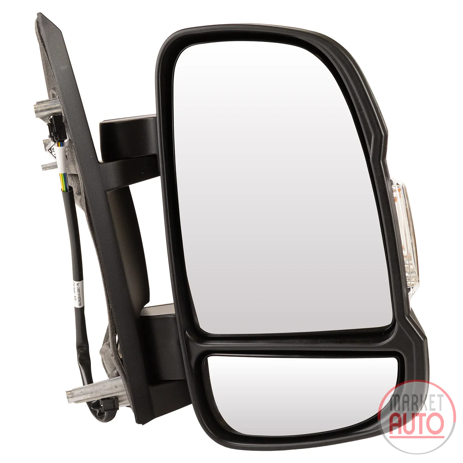 wing mirror right short arm electrically adjustable heated 16W