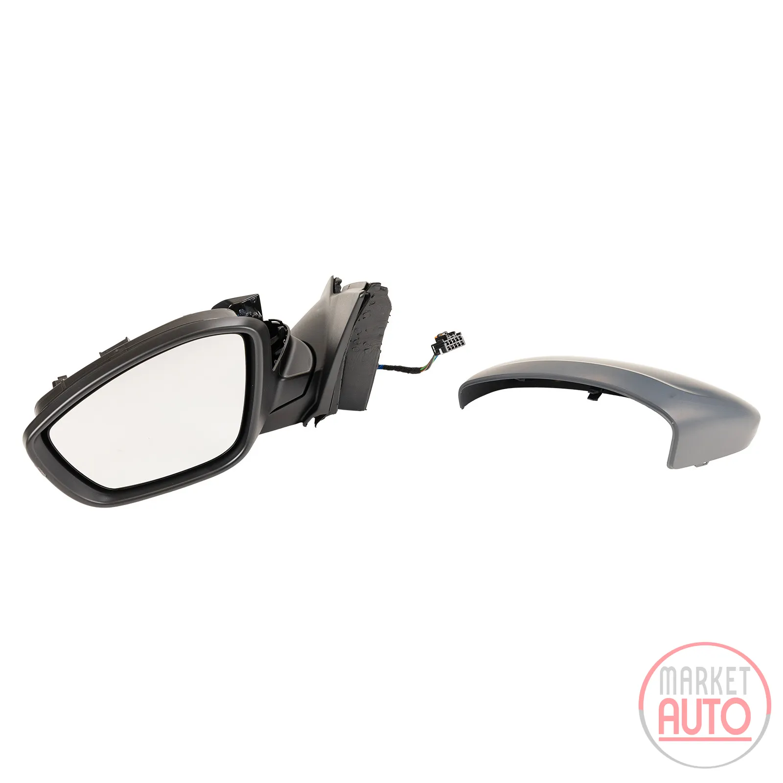 Right exterior mirror, electric, primed