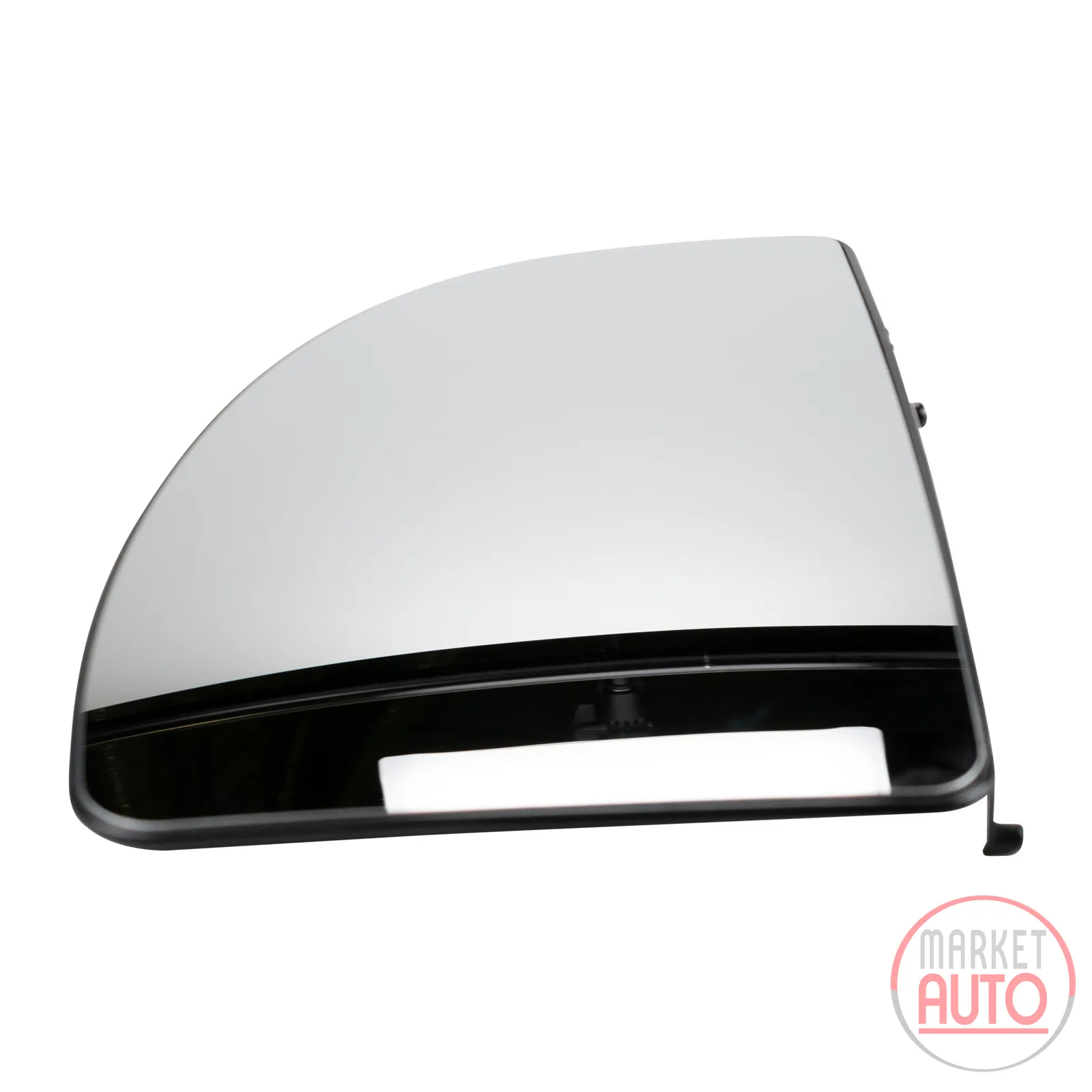 Exterior mirror glass upper left heated
