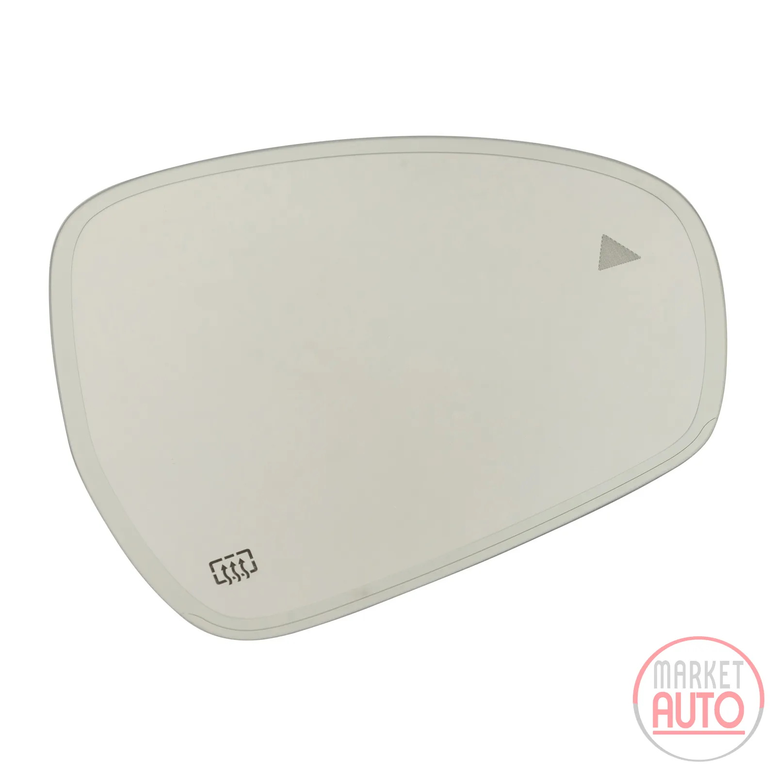 wing mirror glass right convex, heated