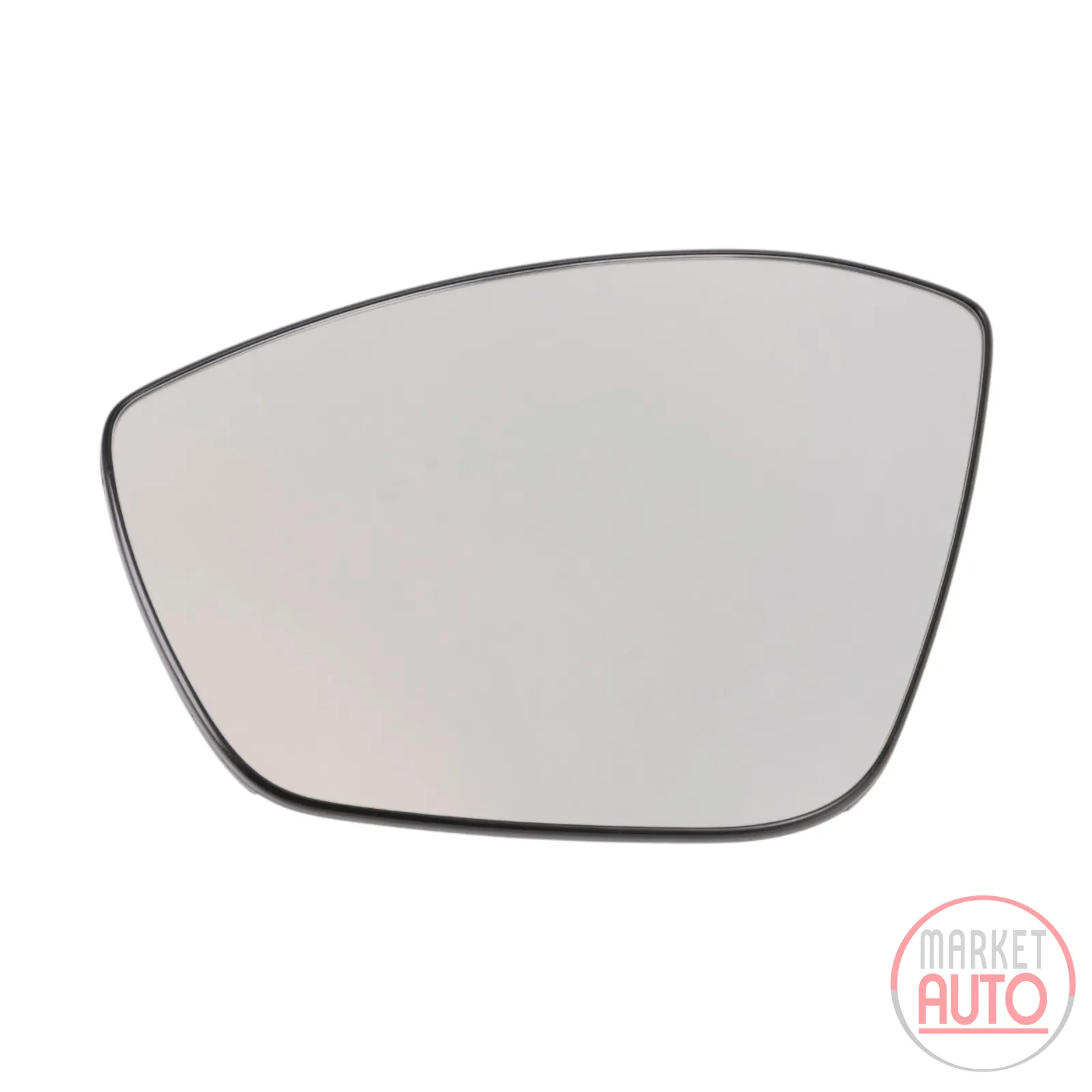 Left exterior mirror glass