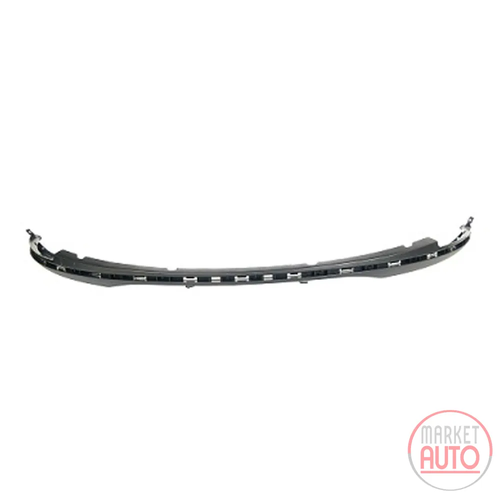 Spoiler for front bumper black