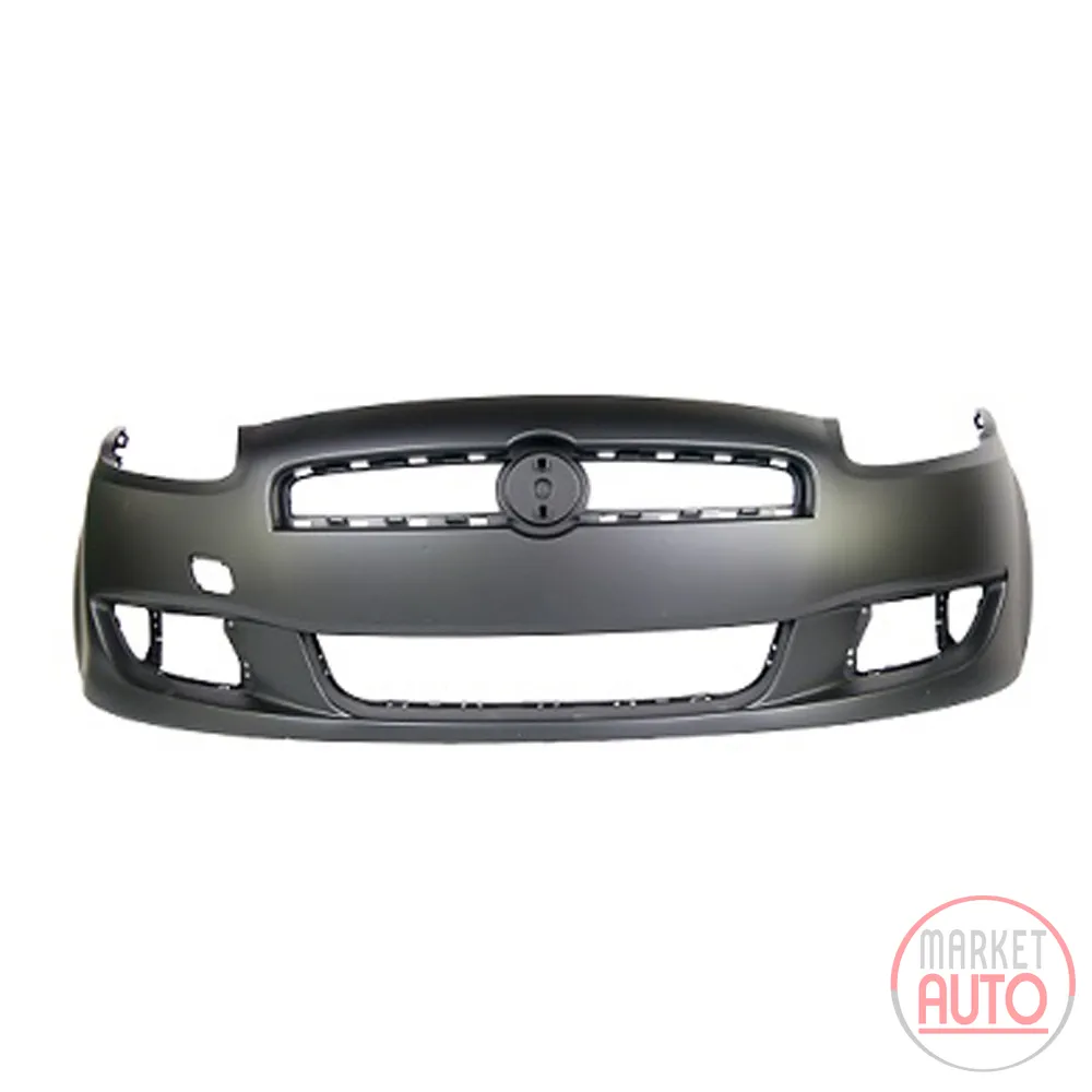 Front bumper primed