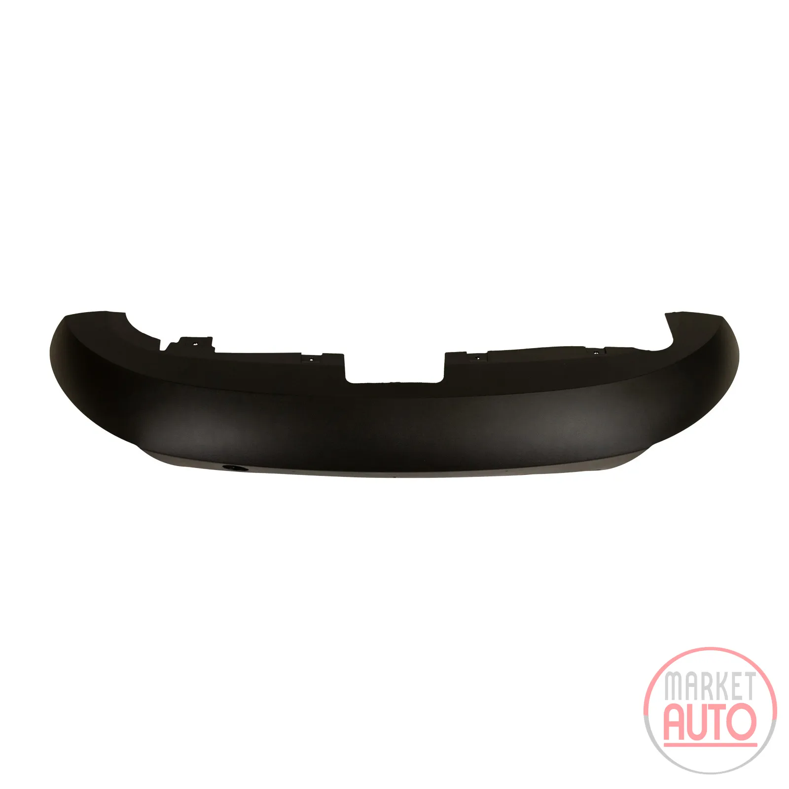 Bumper rear lower black