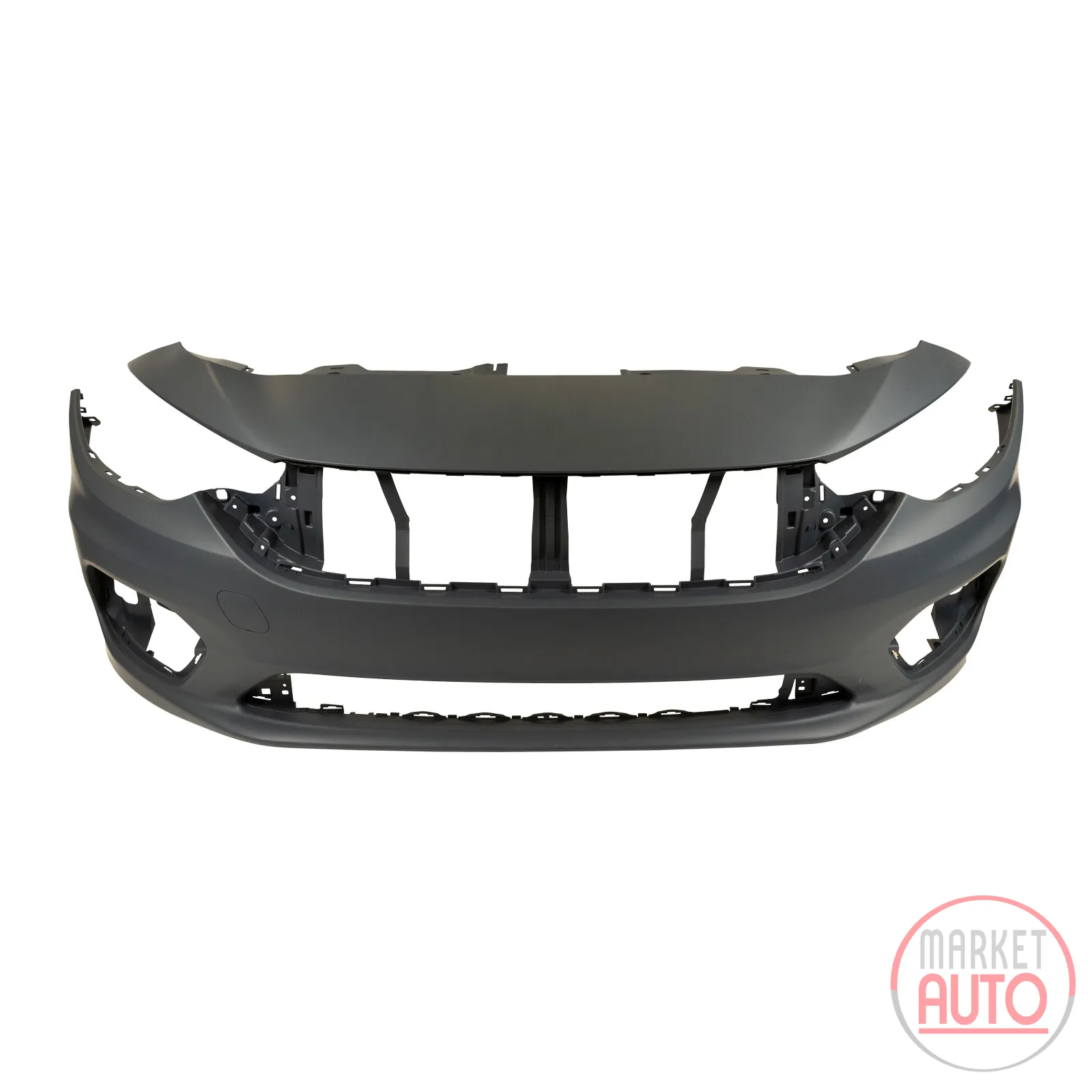 Front bumper primed