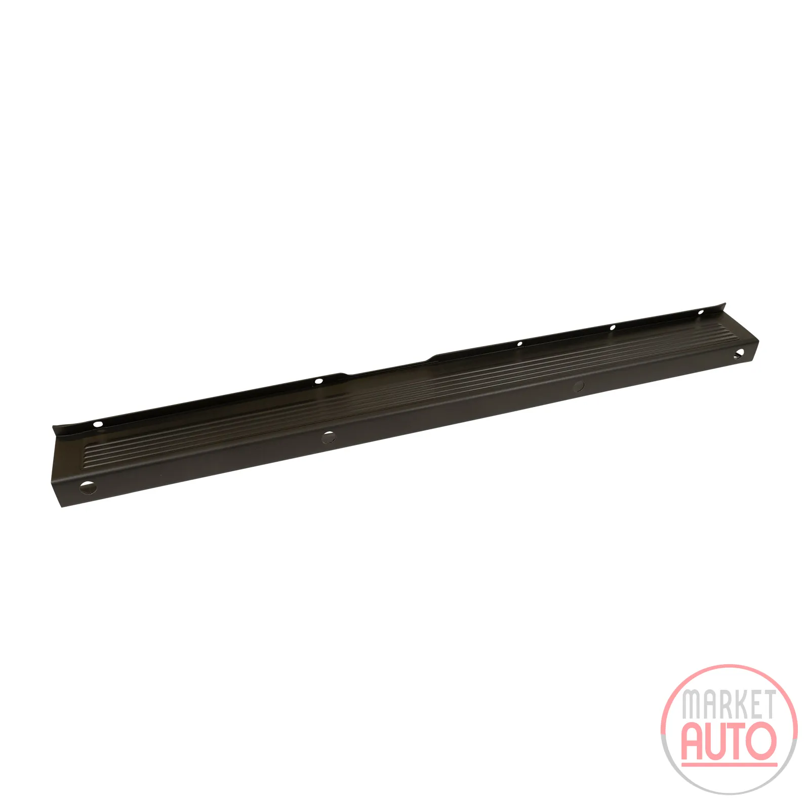 Rear bumper tread plate