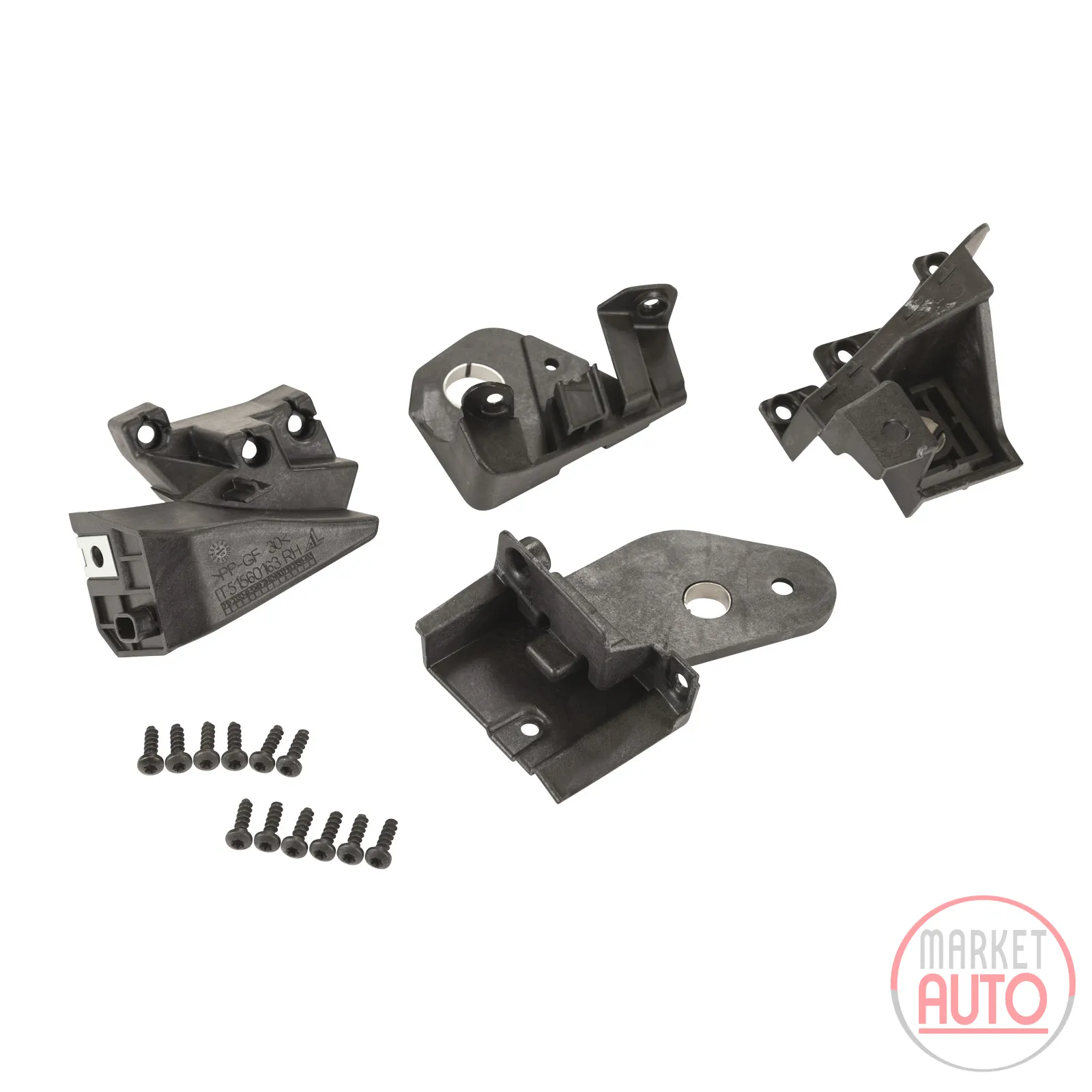Mounting kit headlight right