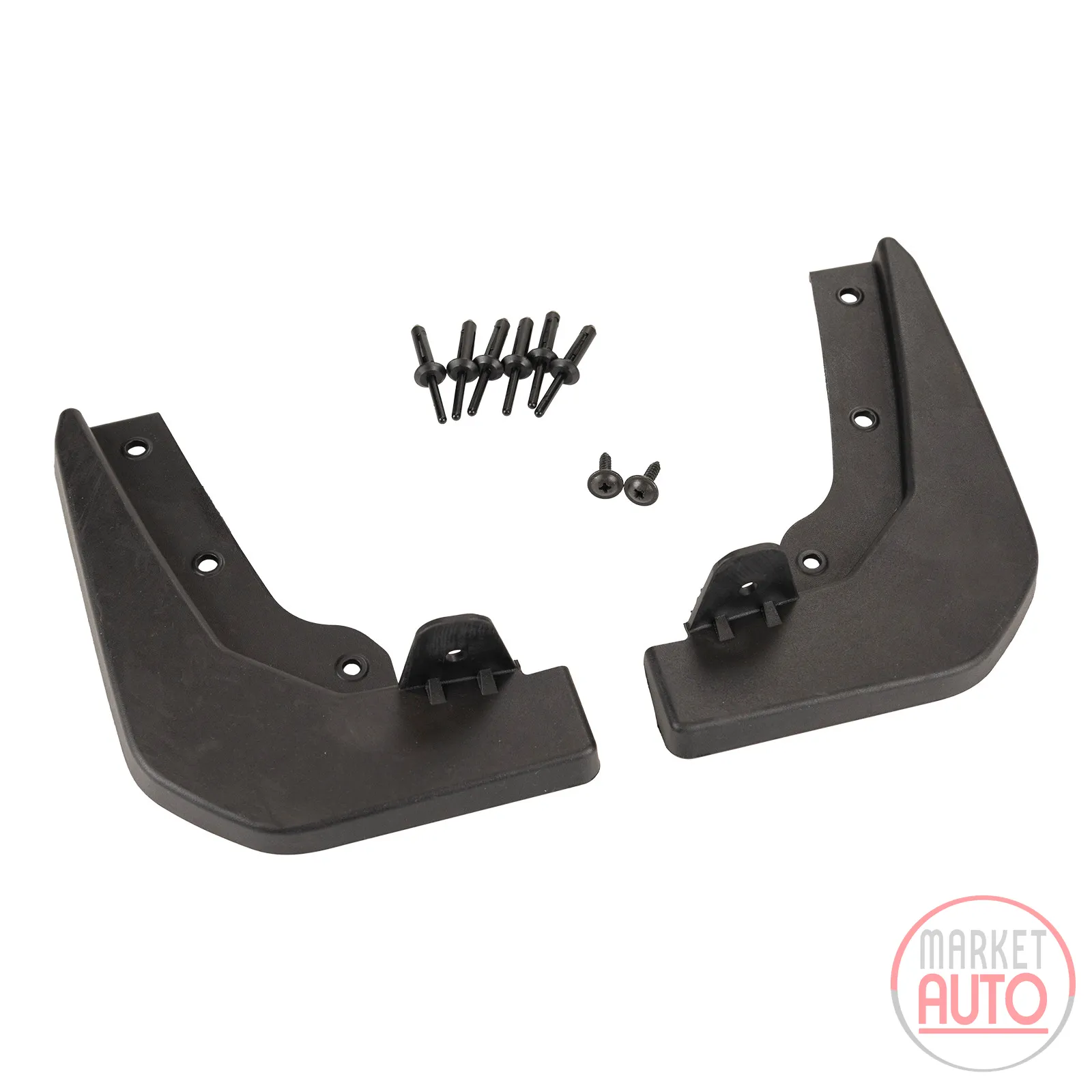 Front mud flap set