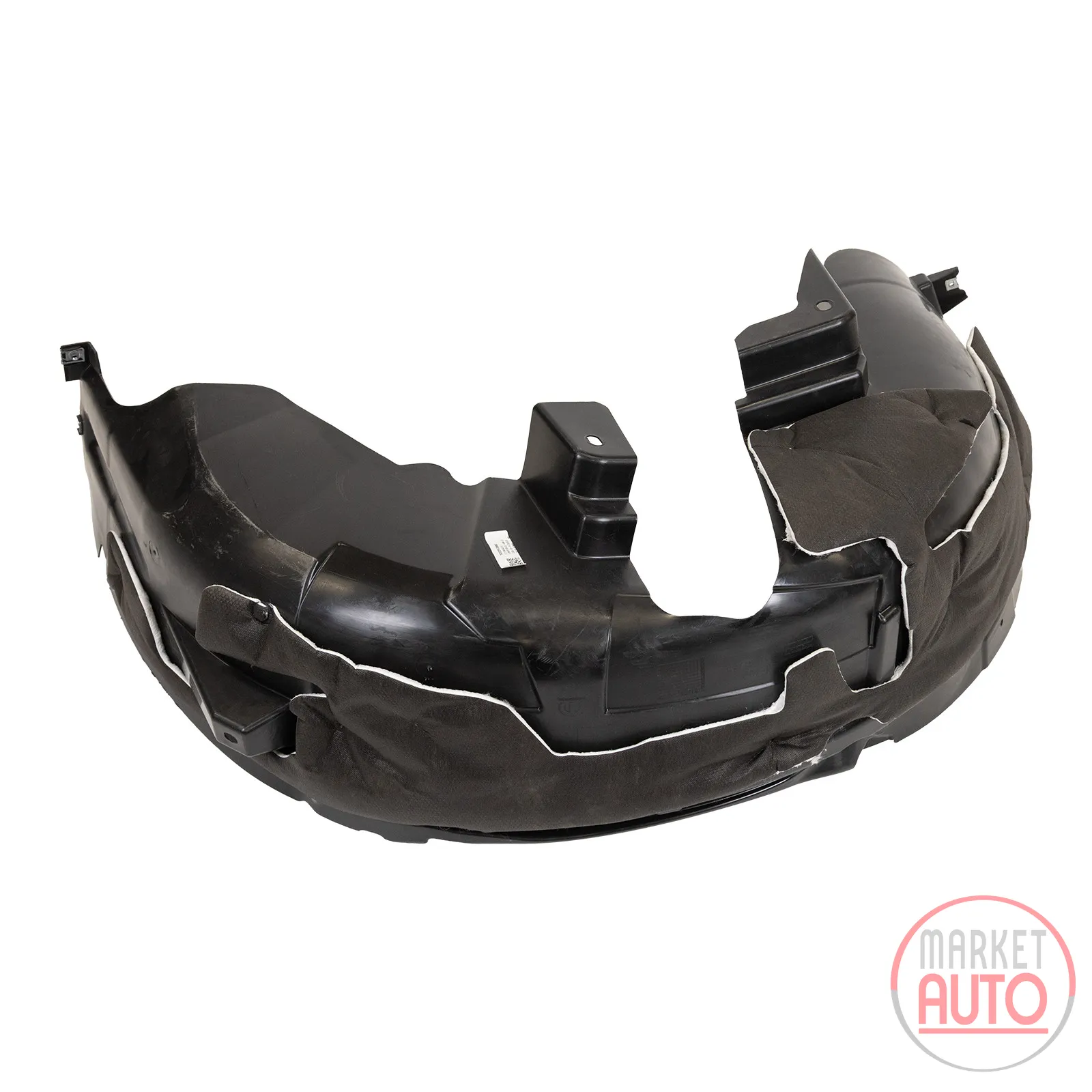 Rear left wheel arch