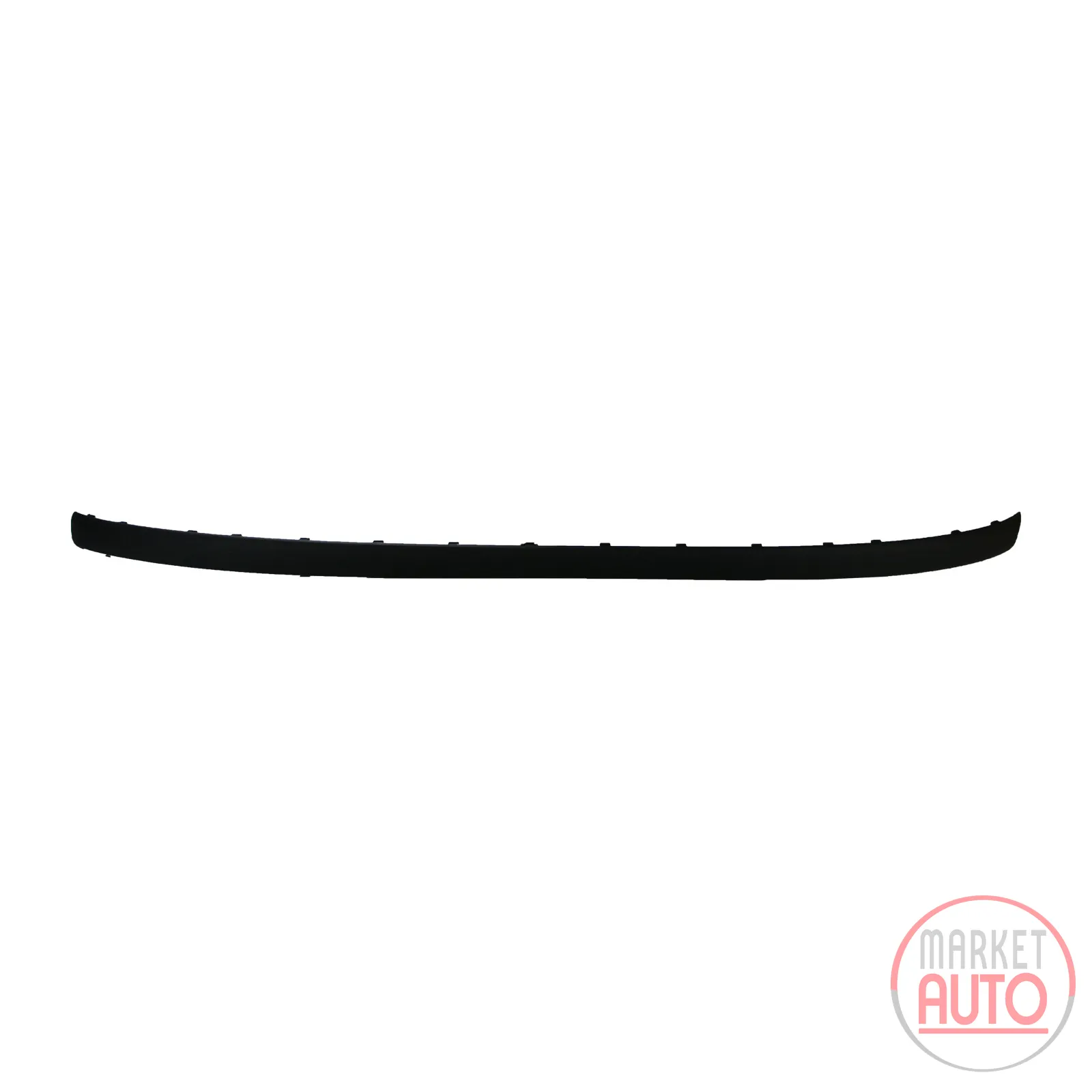 Trim strip protective strip rear black