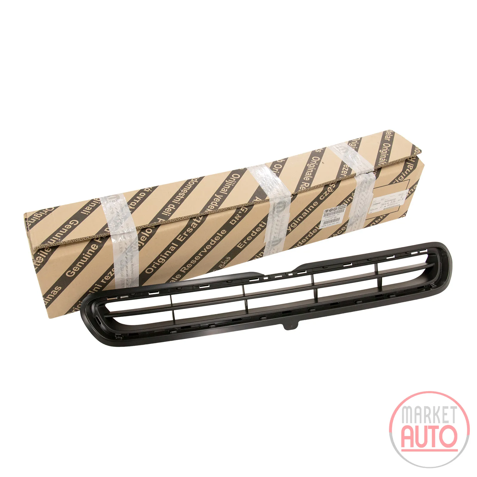 Radiator grille front upper bumper
