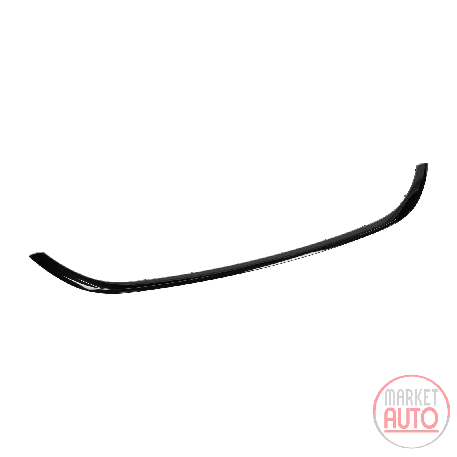 Cover for the front radiator grille, glossy black