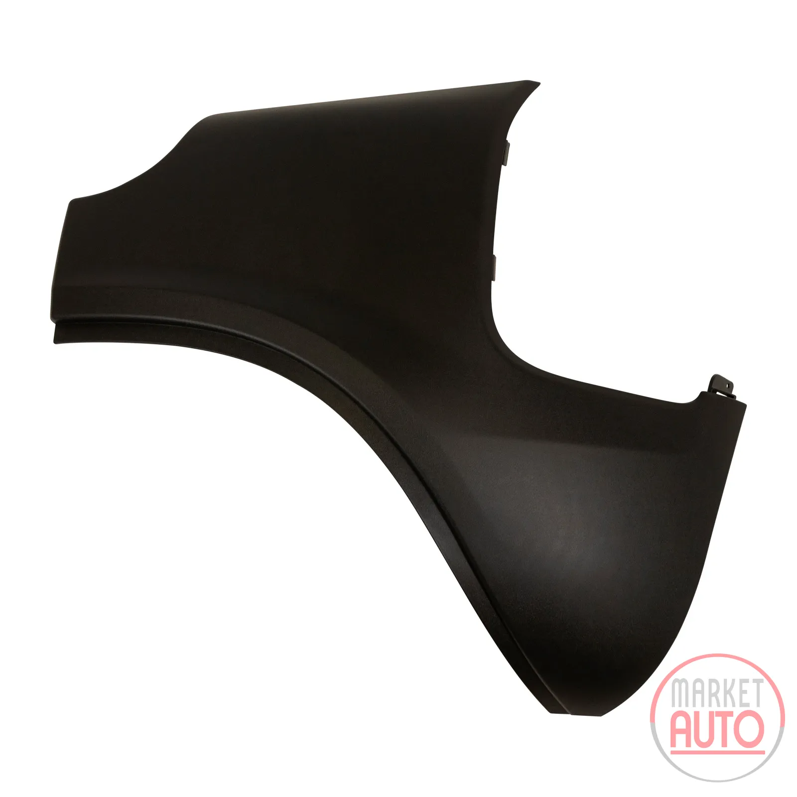 Cover cap on the left side of the front bumper