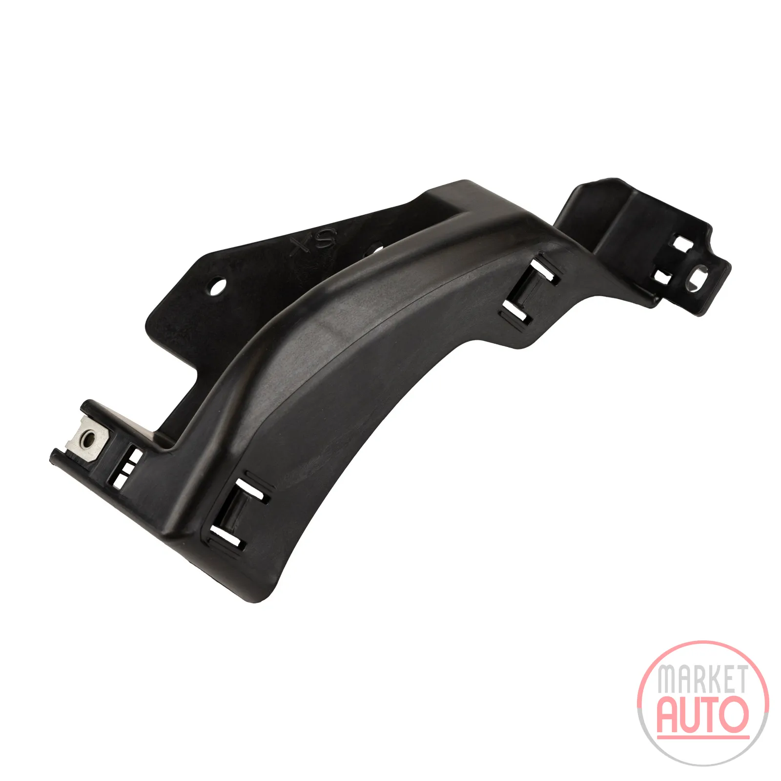 Bracket for the rear bumper left