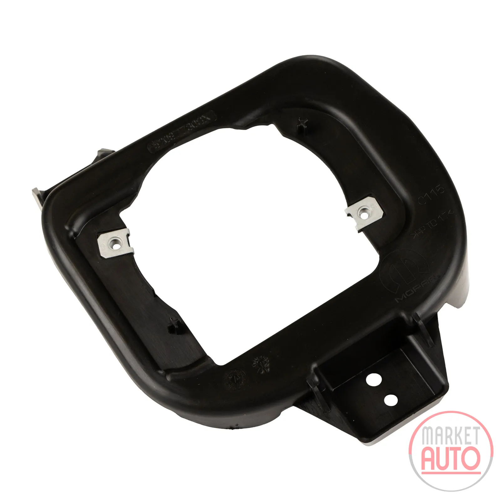 Bracket for the front left bumper