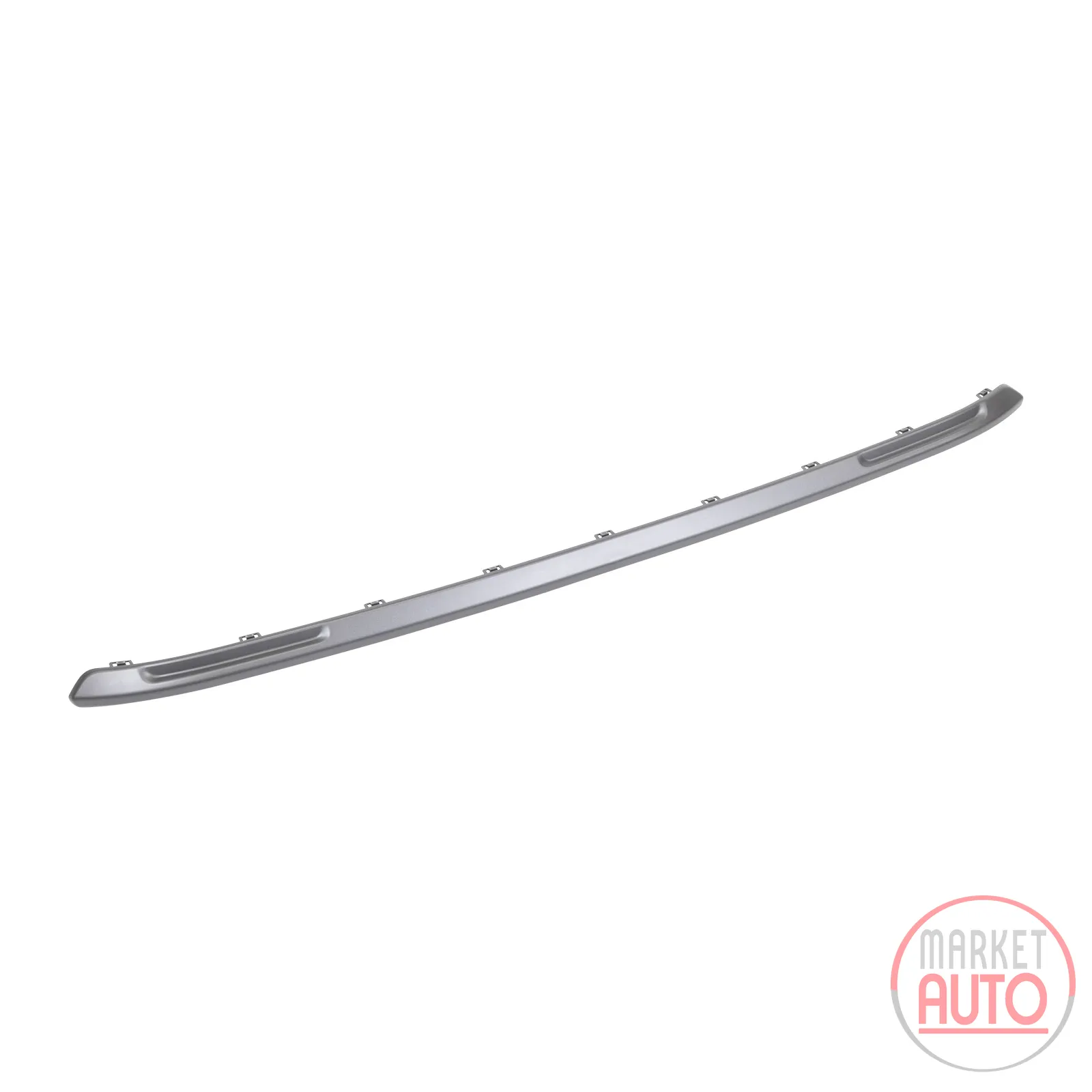Trim strip on the front bumper