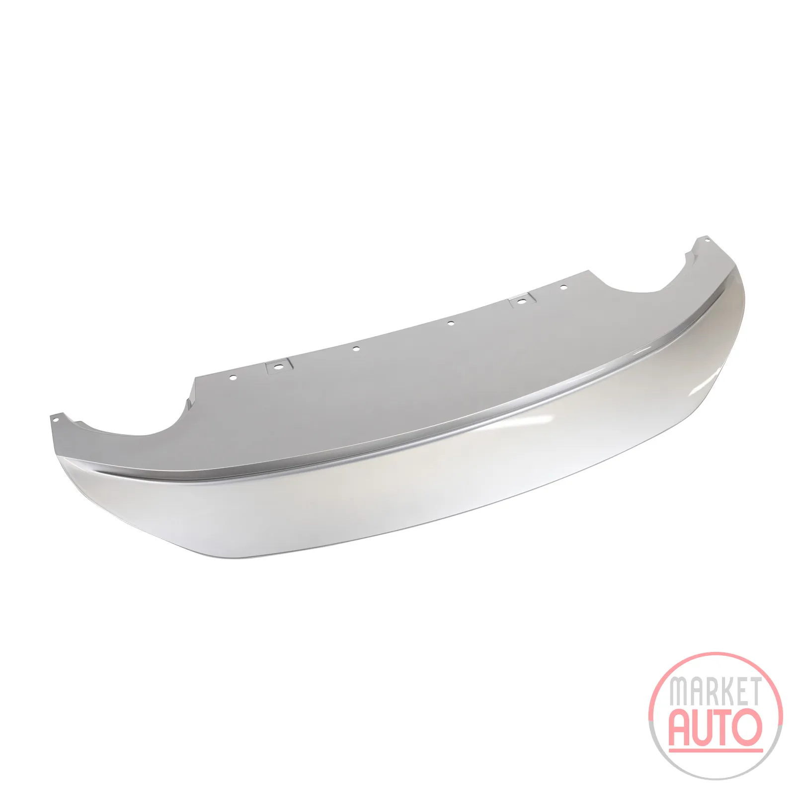 Cover cap for the rear bumper