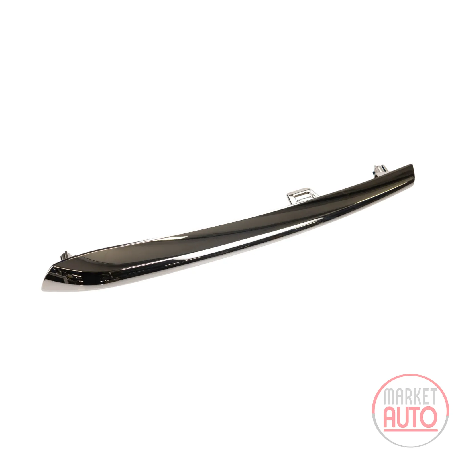 Cover, trim strip for the front bumper left