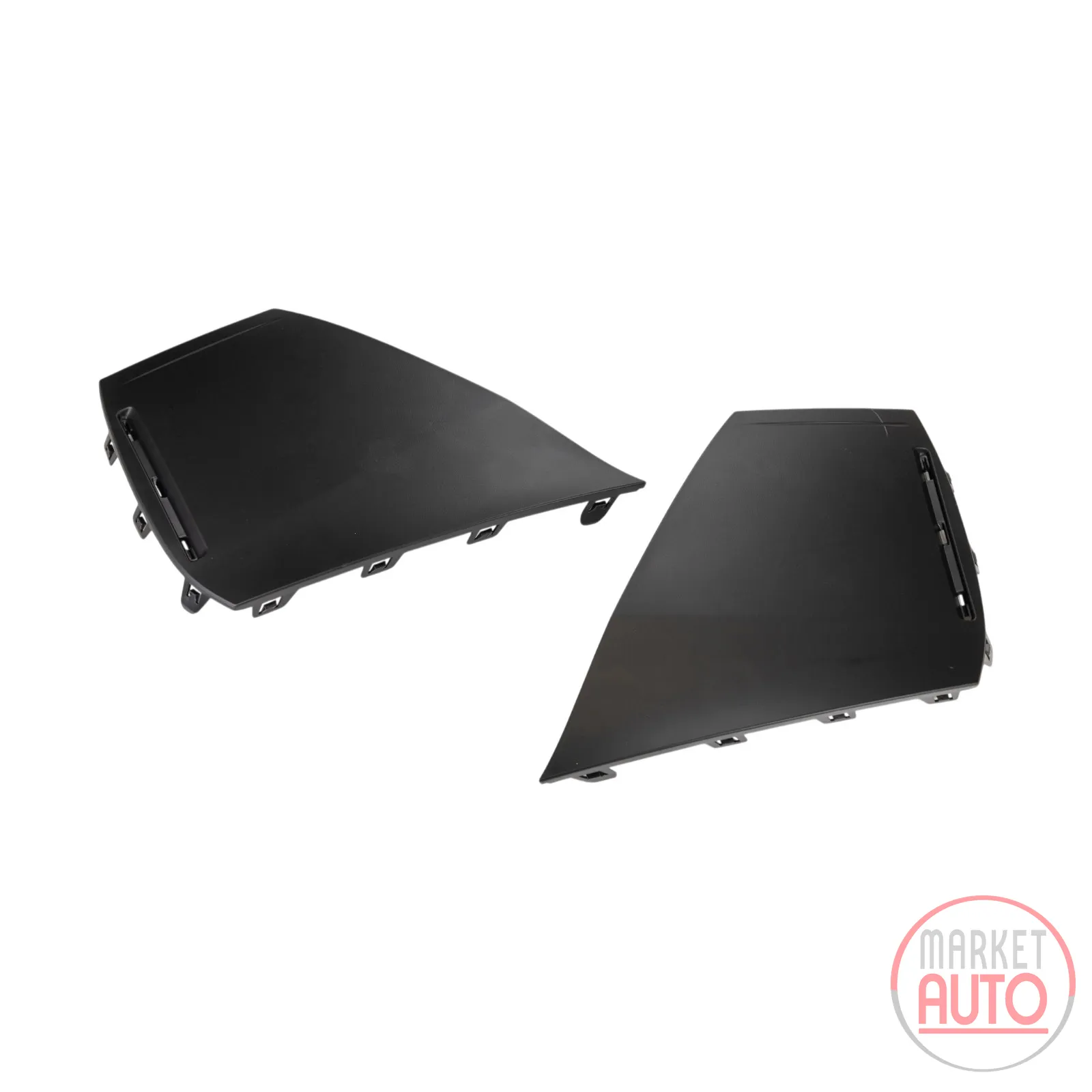 Cover cap for the lower front bumper