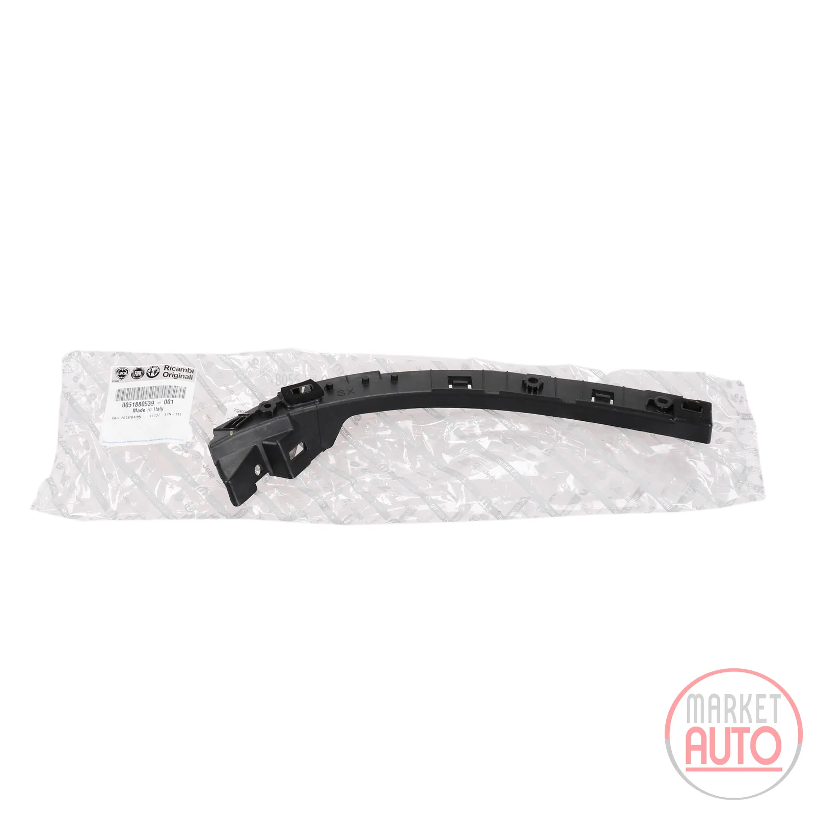 Bumper/holder/lubricating felt rear left