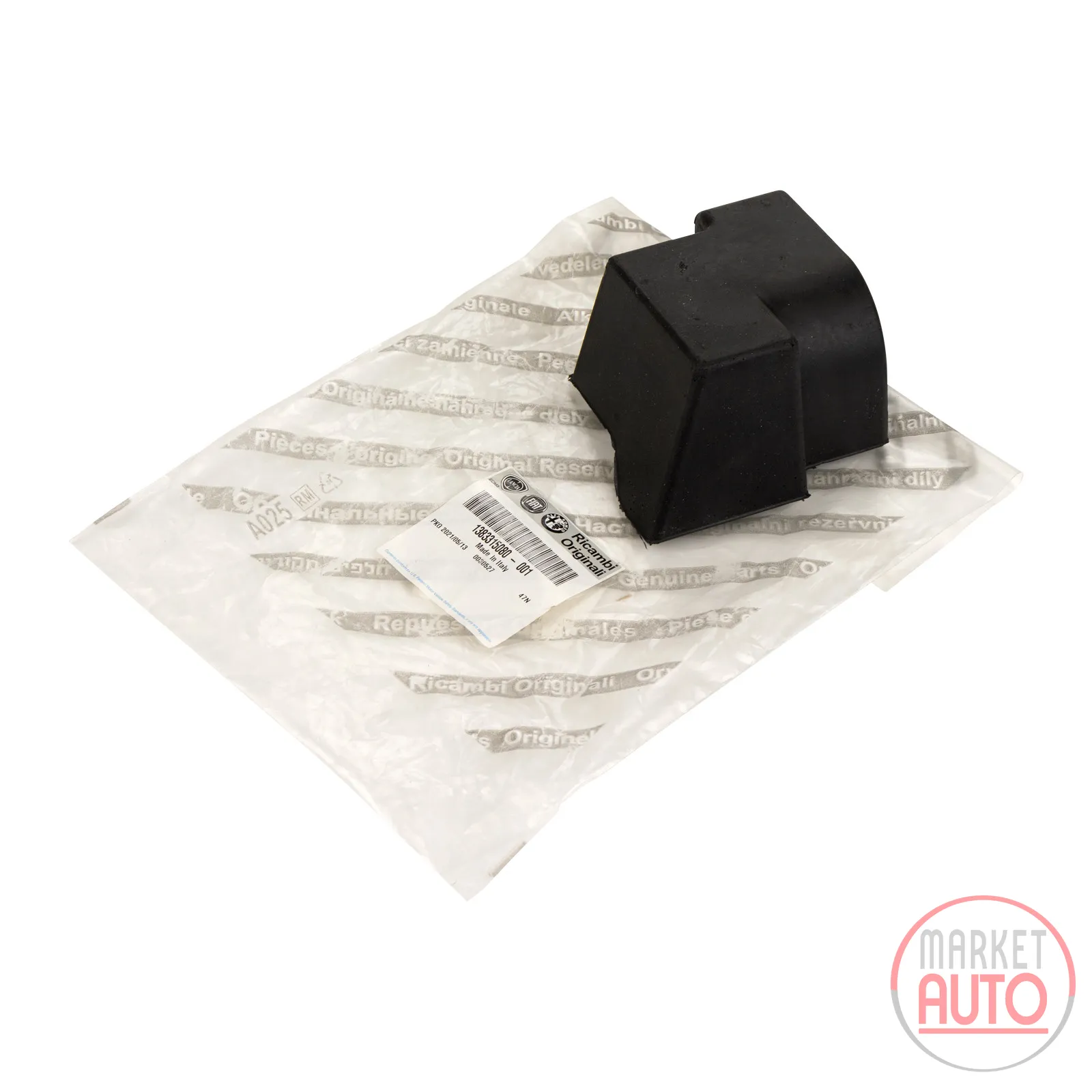 Bumper/holder/lubricating felt front left original