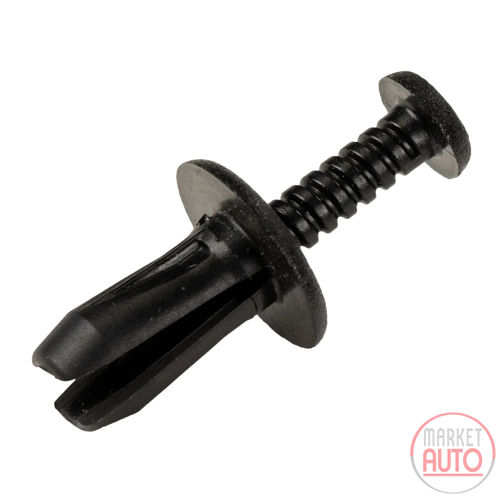 Clamp with screw clips black